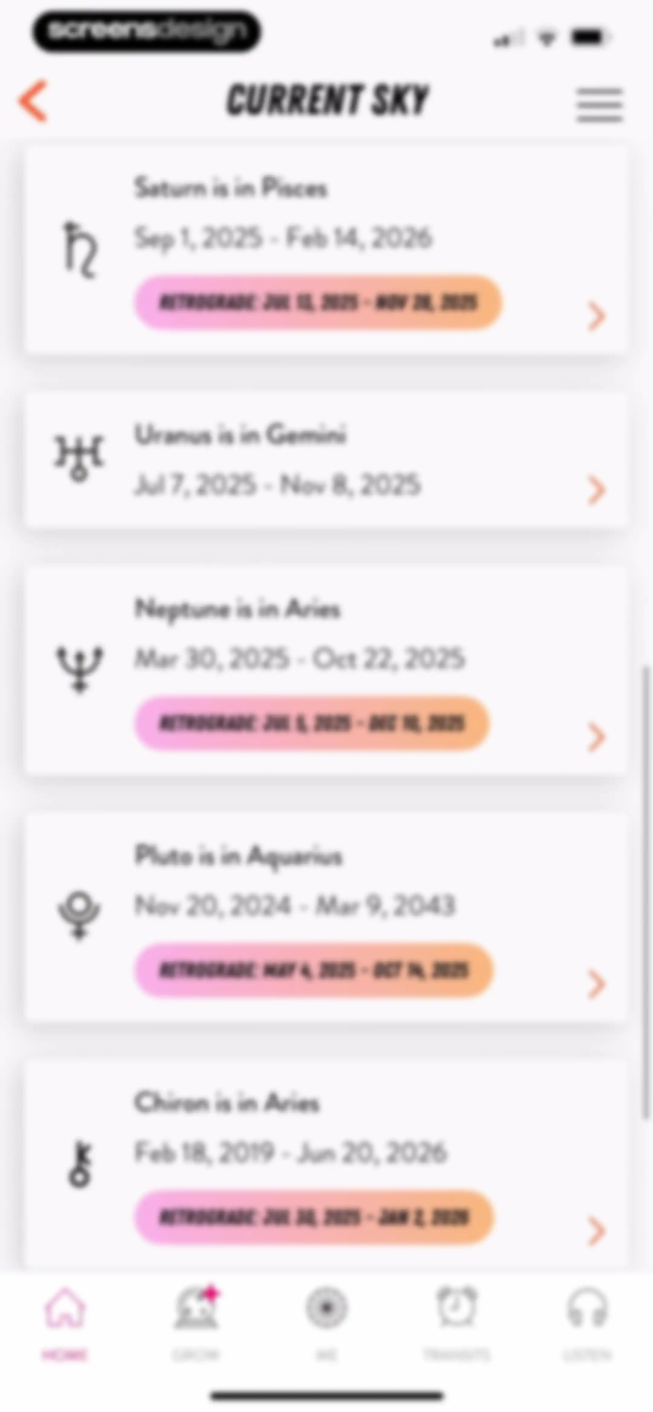 CHANI: Your Astrology Guide screen 51