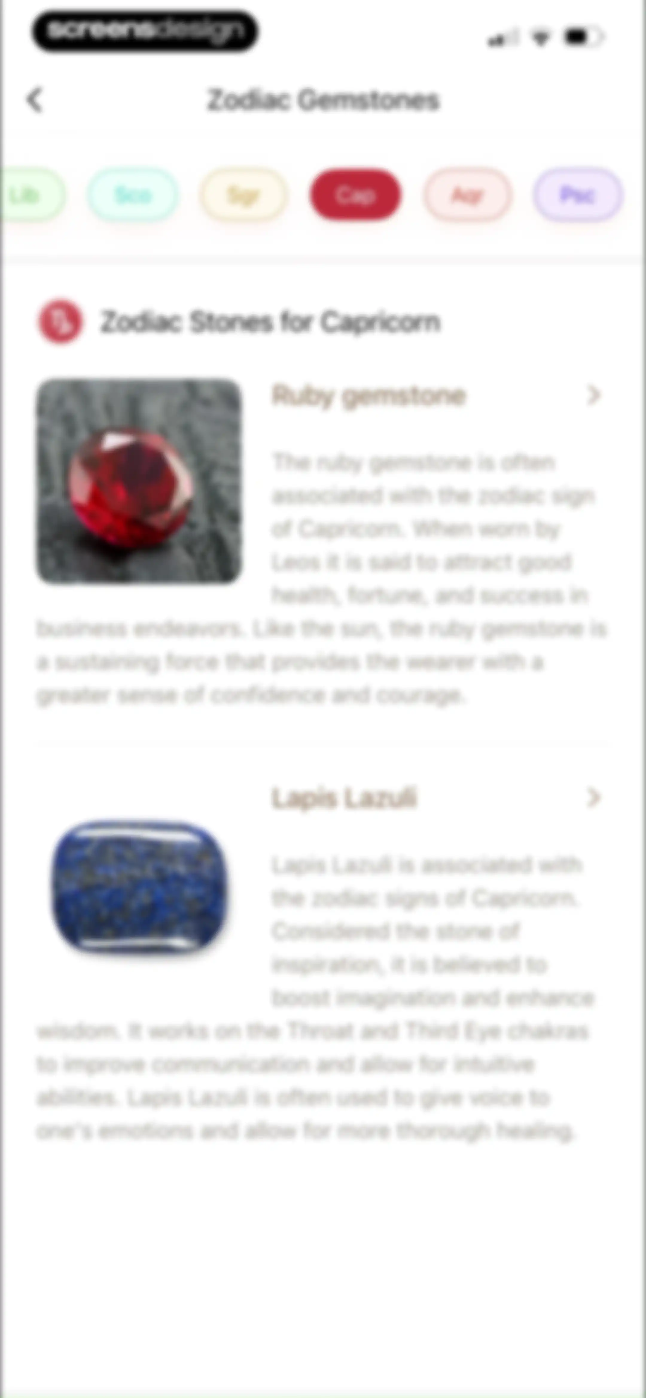 Rock Identifier: Stone ID screen 94