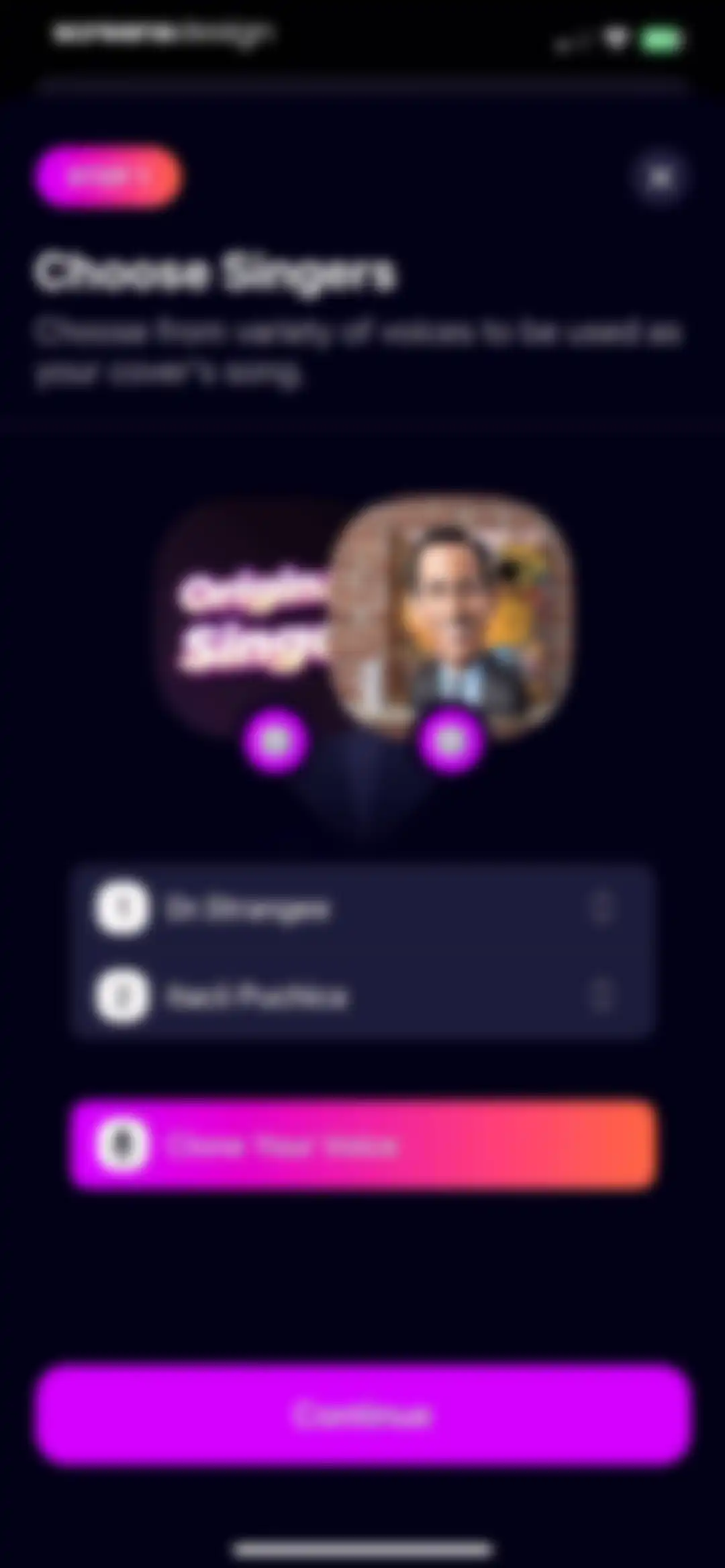 Banger for Artists: AI Music screen 11