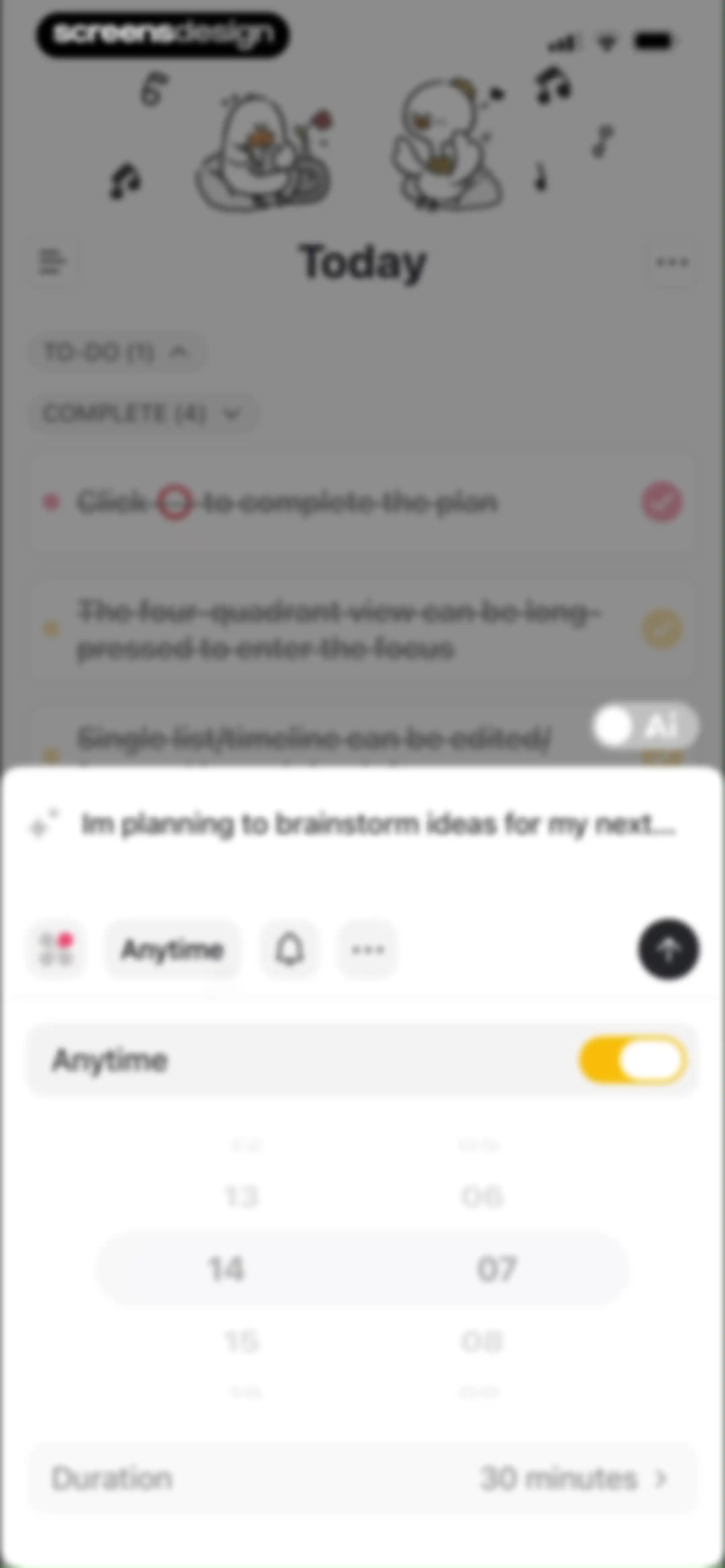 Plan Joy:To-Do List & Reminder screen 101