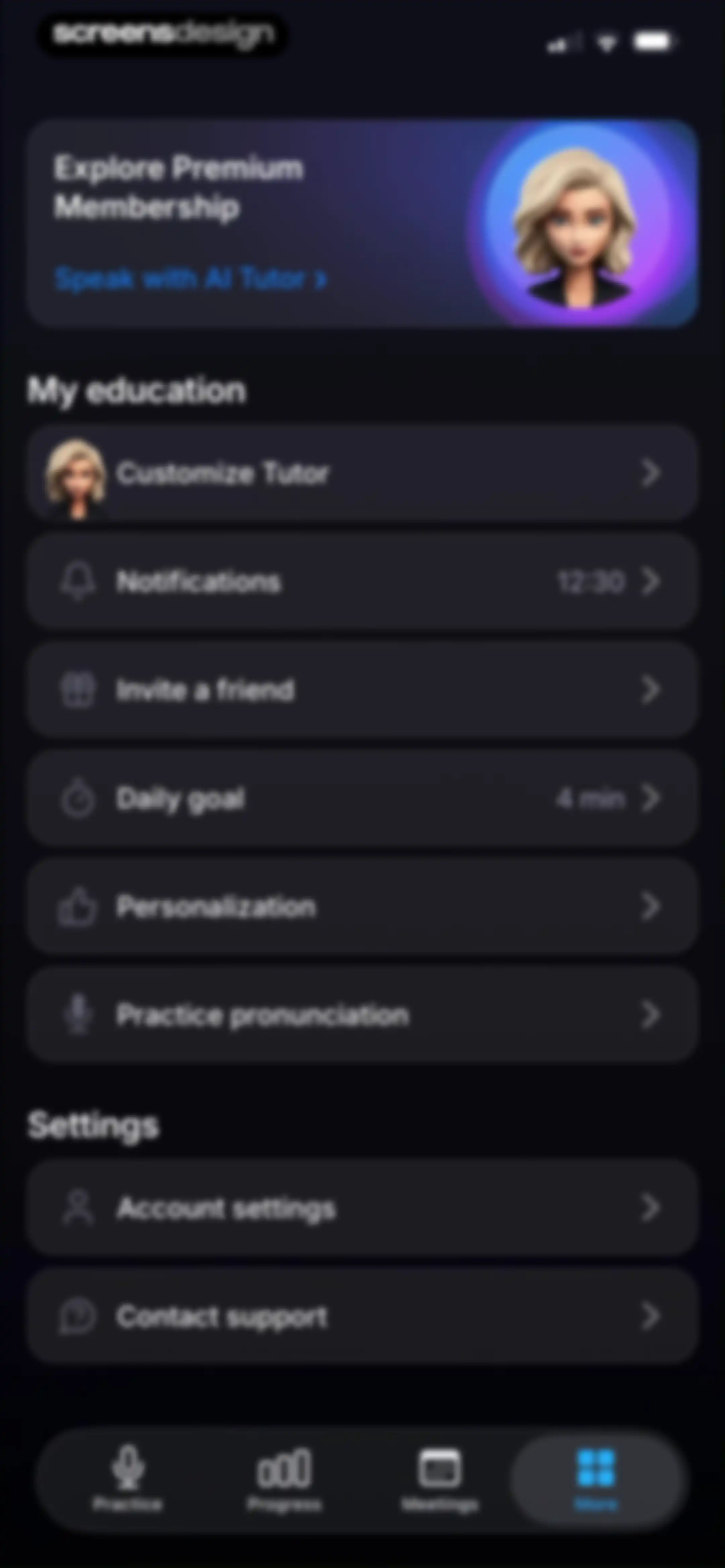 Fluently: AI Language Learning screen 123