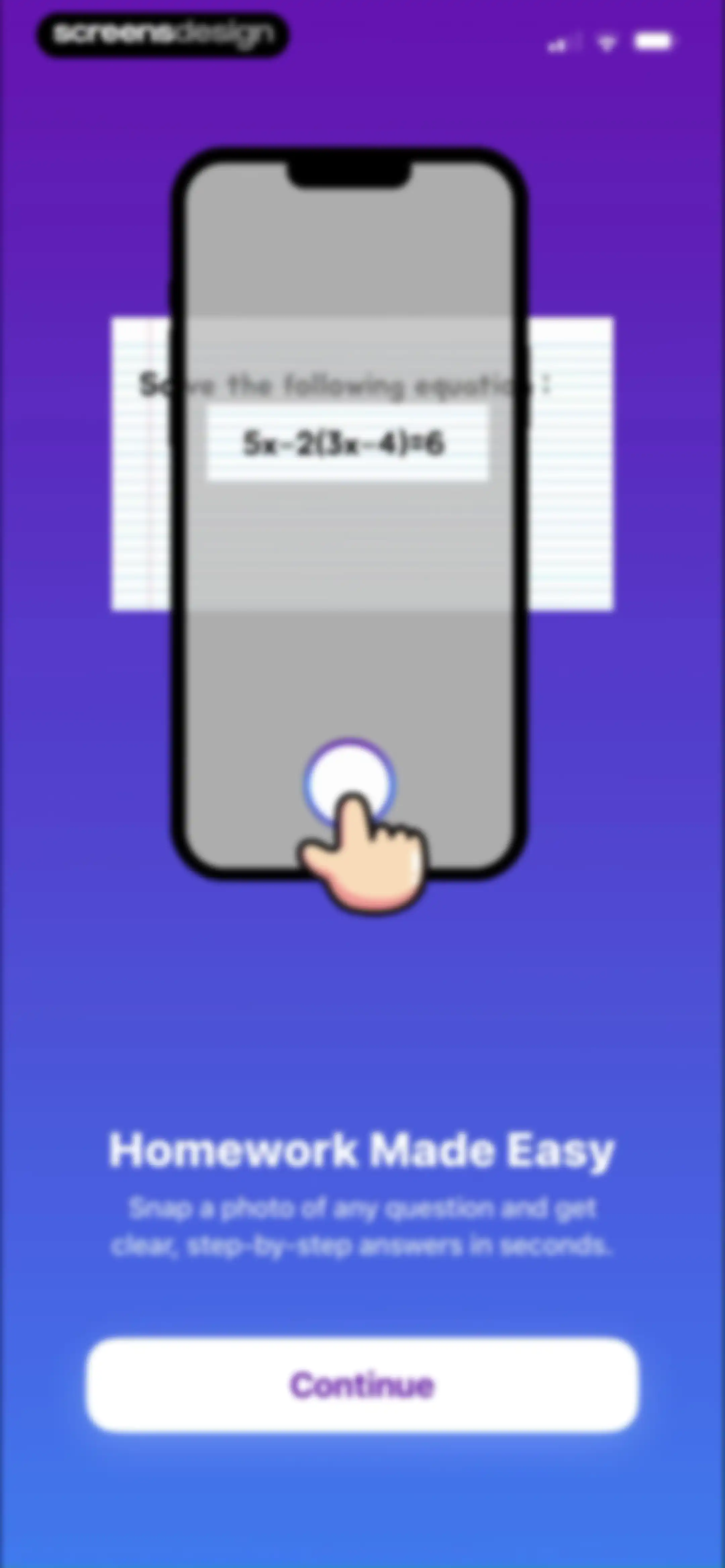 Socratic Homework AI screen 2