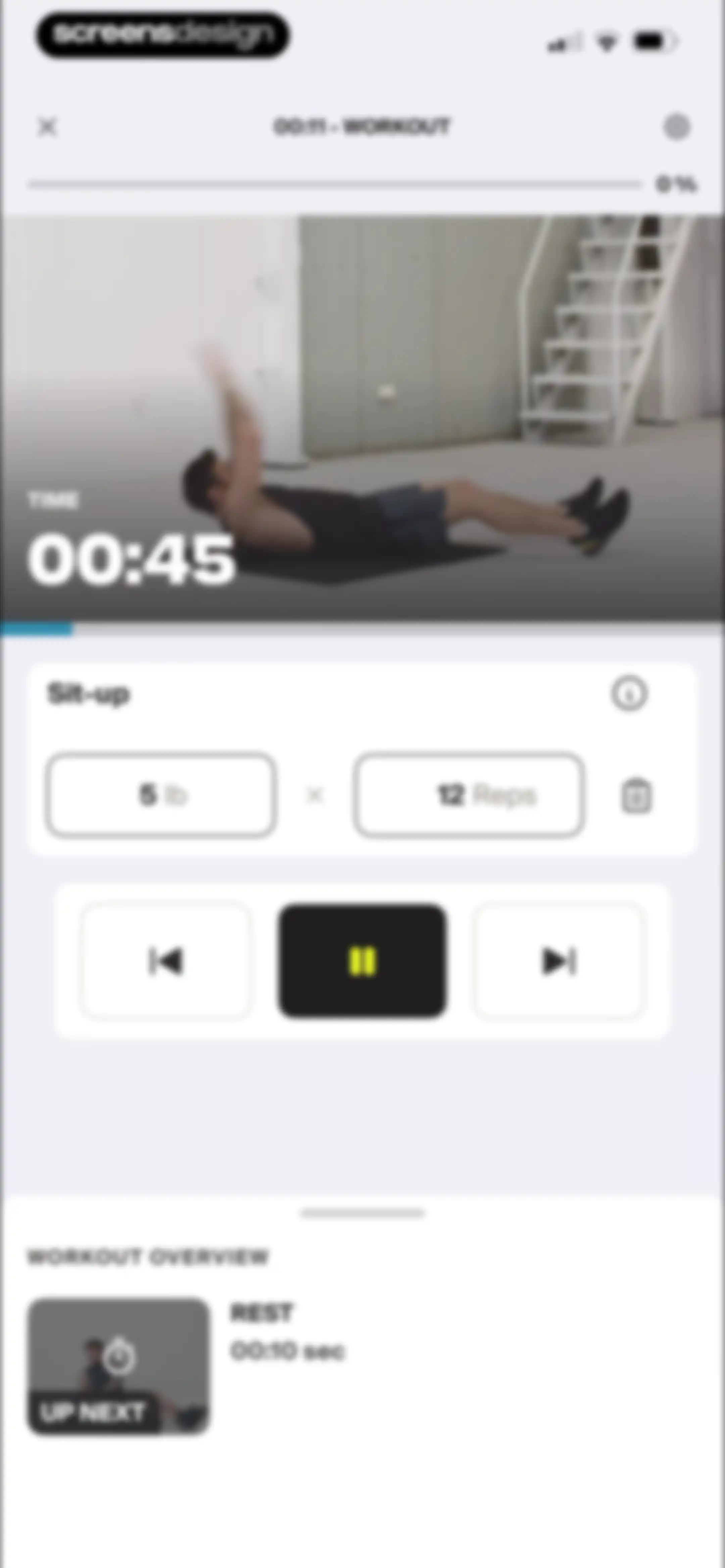 Centr: Strength & Fitness App screen 66