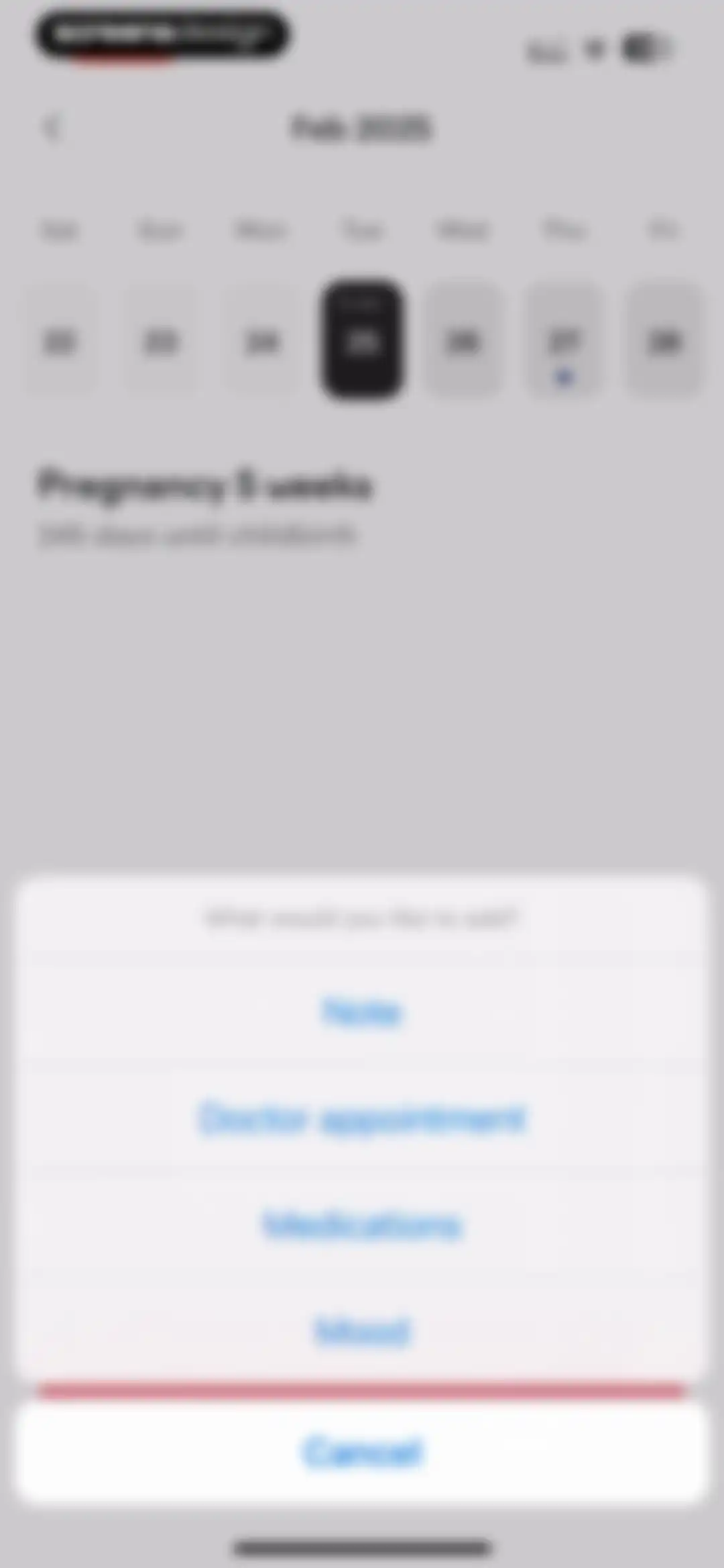amma: Pregnancy & Baby Tracker screen 101