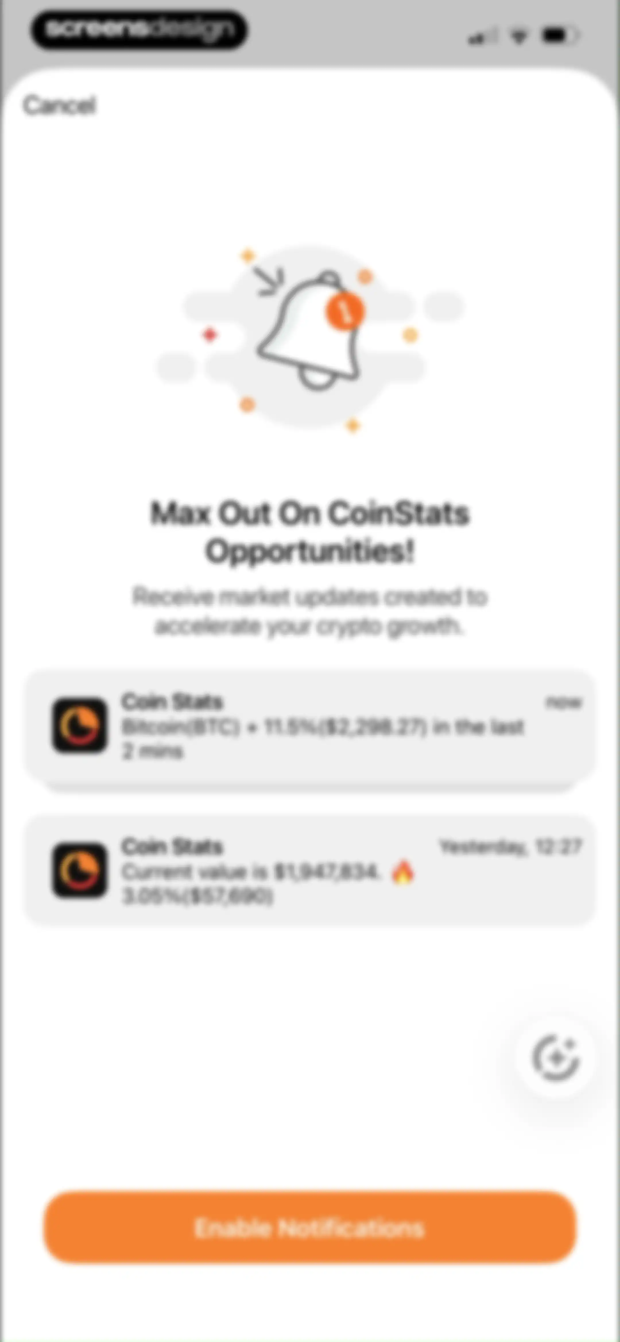 CoinStats: Crypto Portfolio screen 15