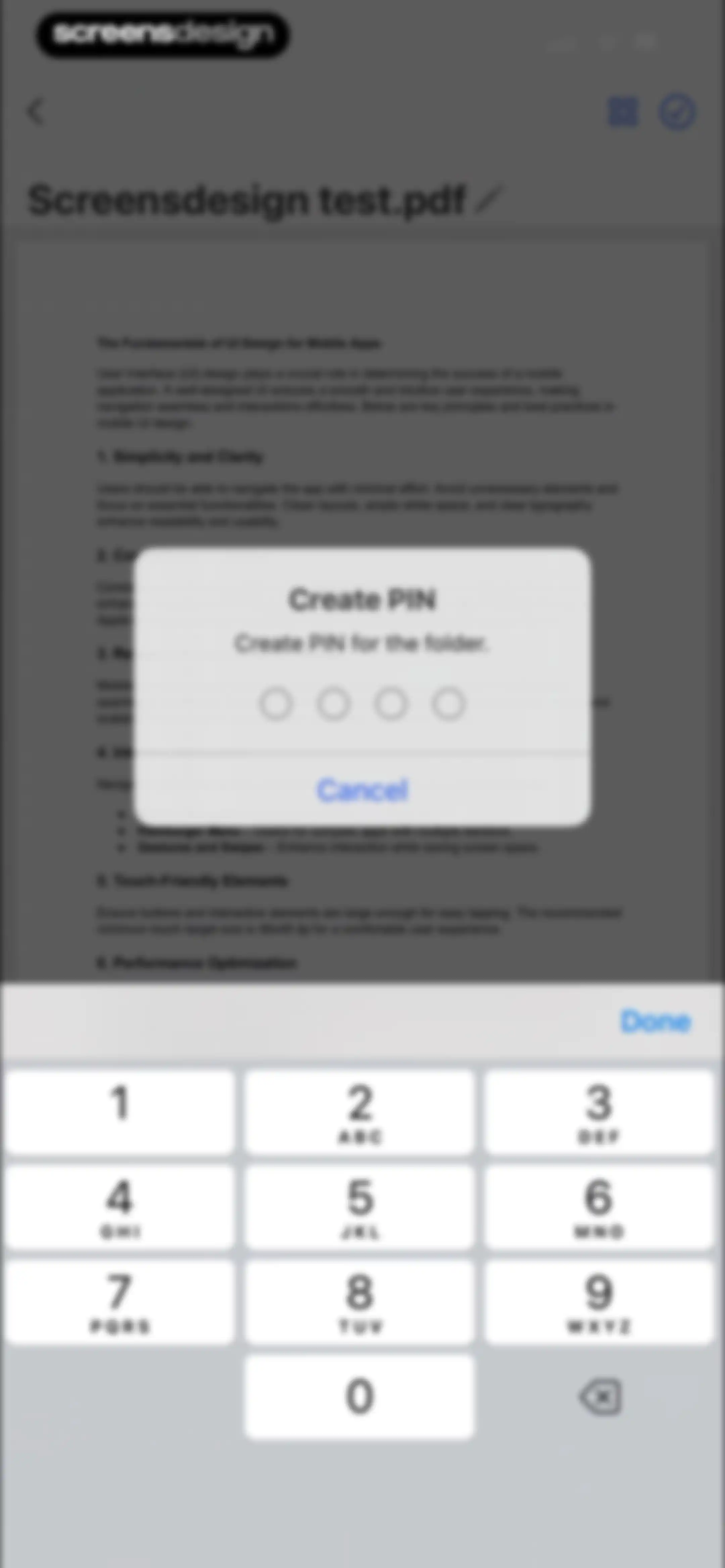 Mobile Scanner App - Scan PDF screen 47