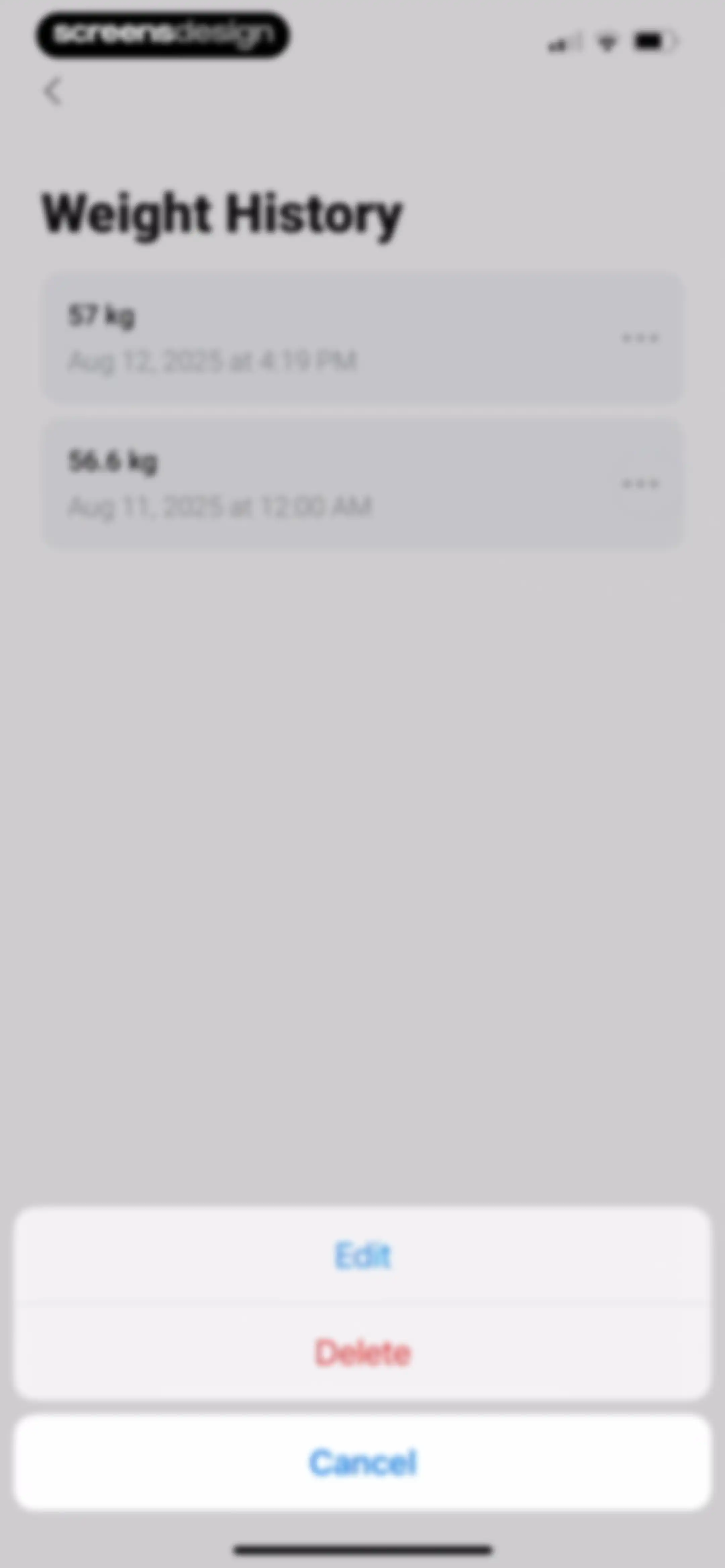 Meshitora: Track My Calories screen 82