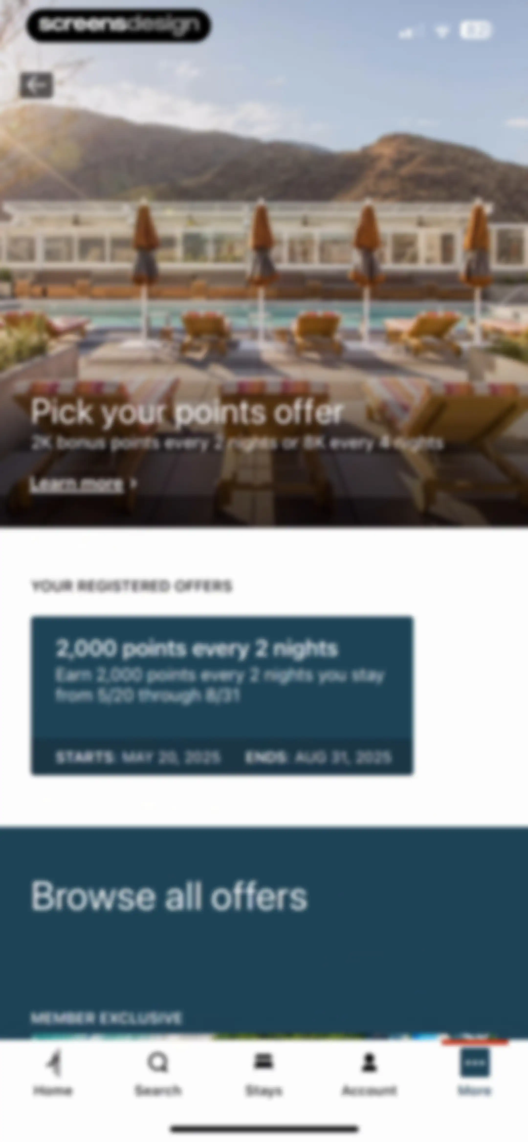 IHG One Rewards: Book Hotels screen 185