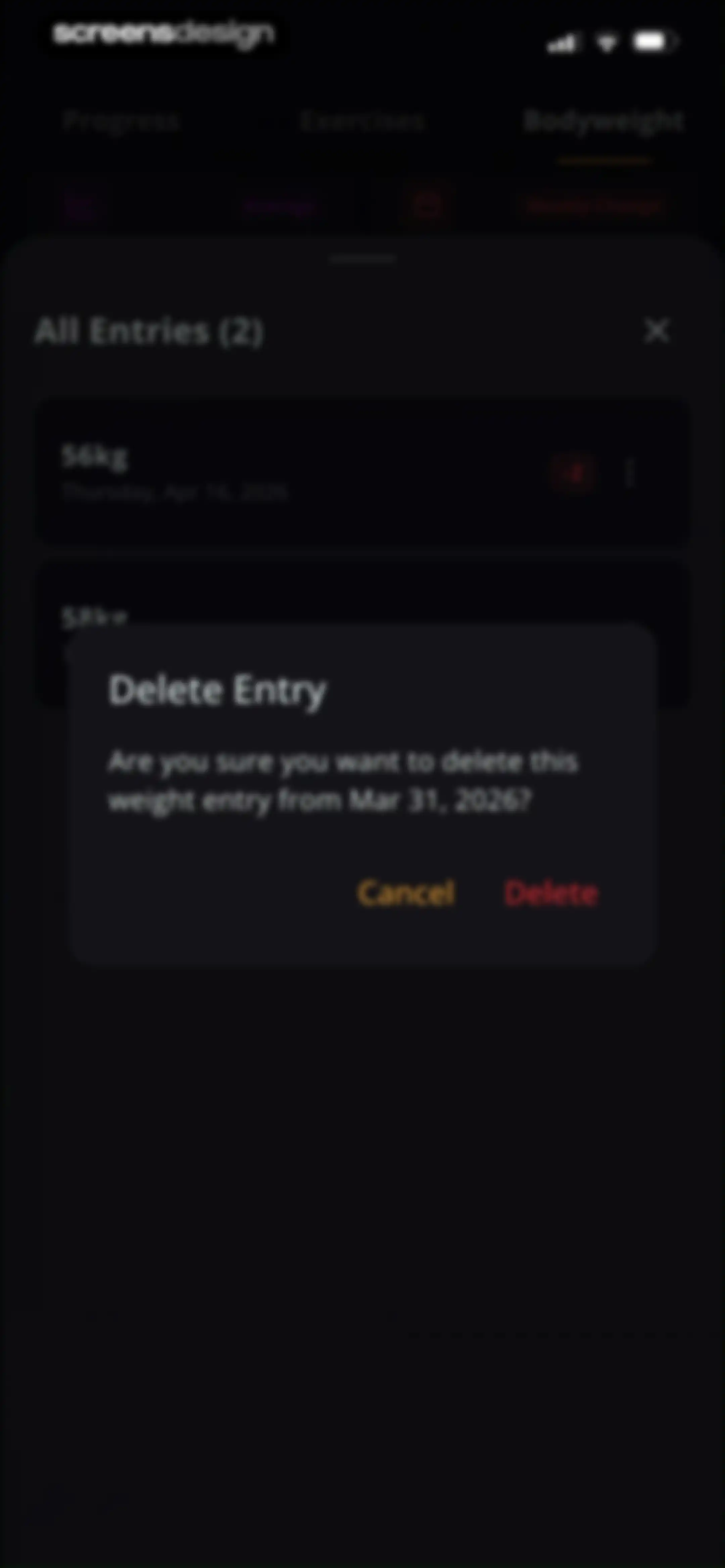 Stronger - Gym Workout Planner screen 152