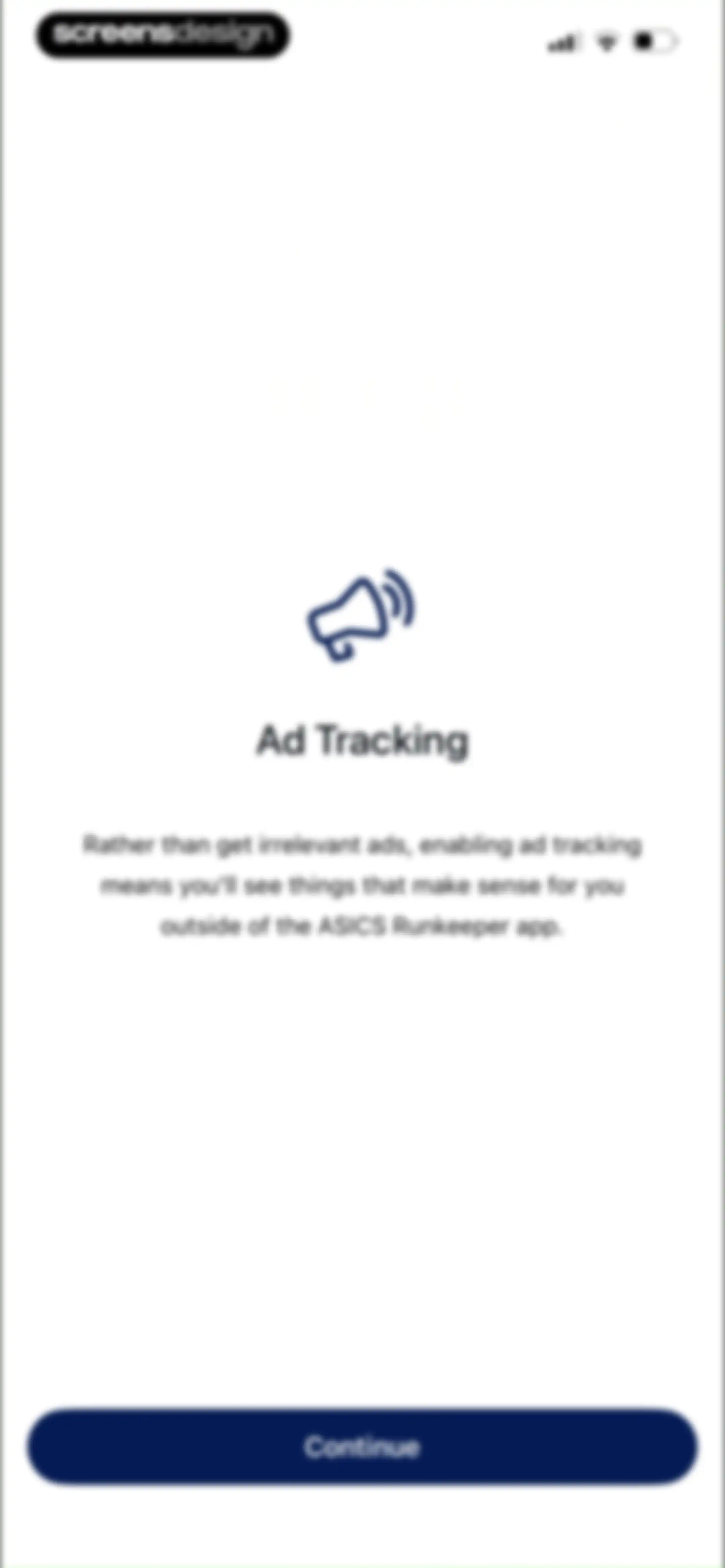 ASICS Runkeeper—Run Tracker screen 12