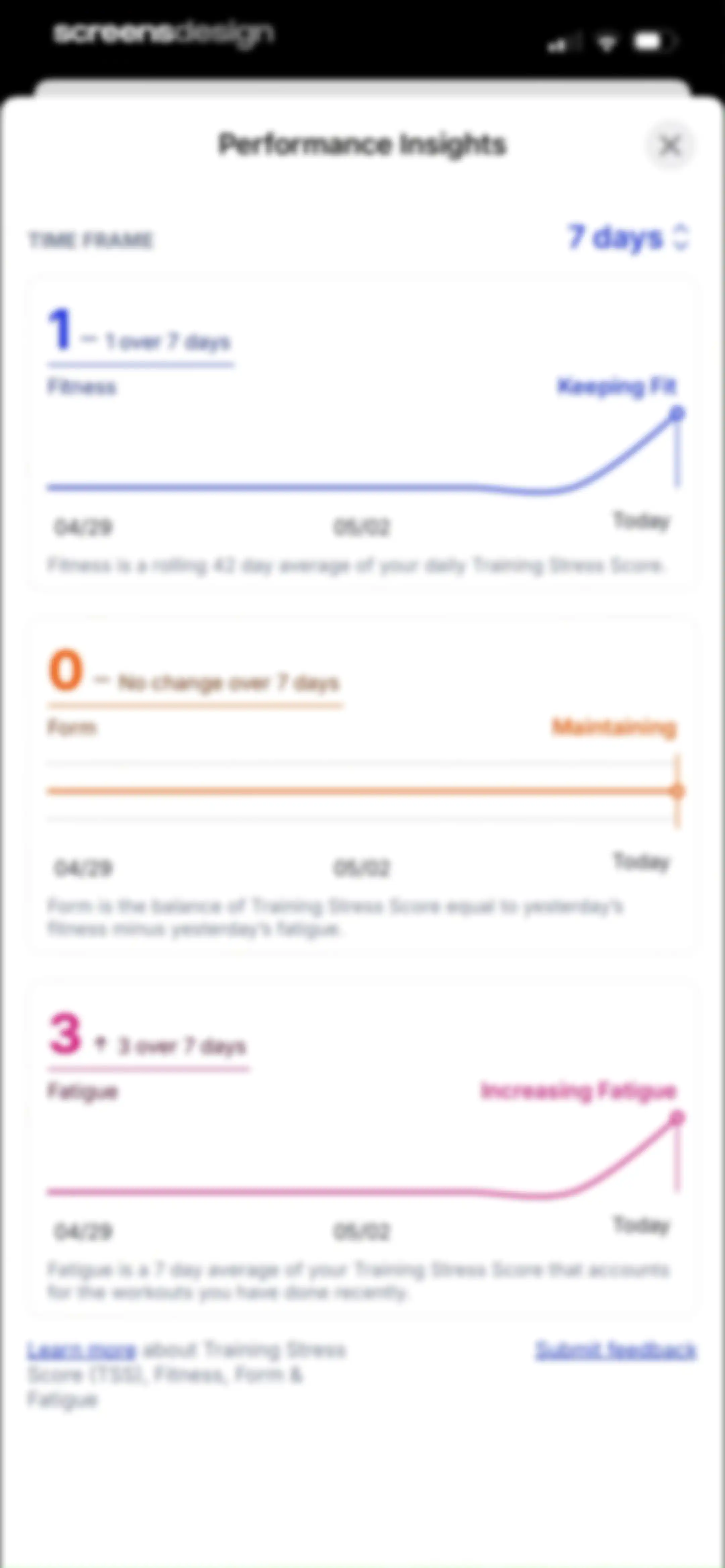 TrainingPeaks: Plan Train Lift screen 17