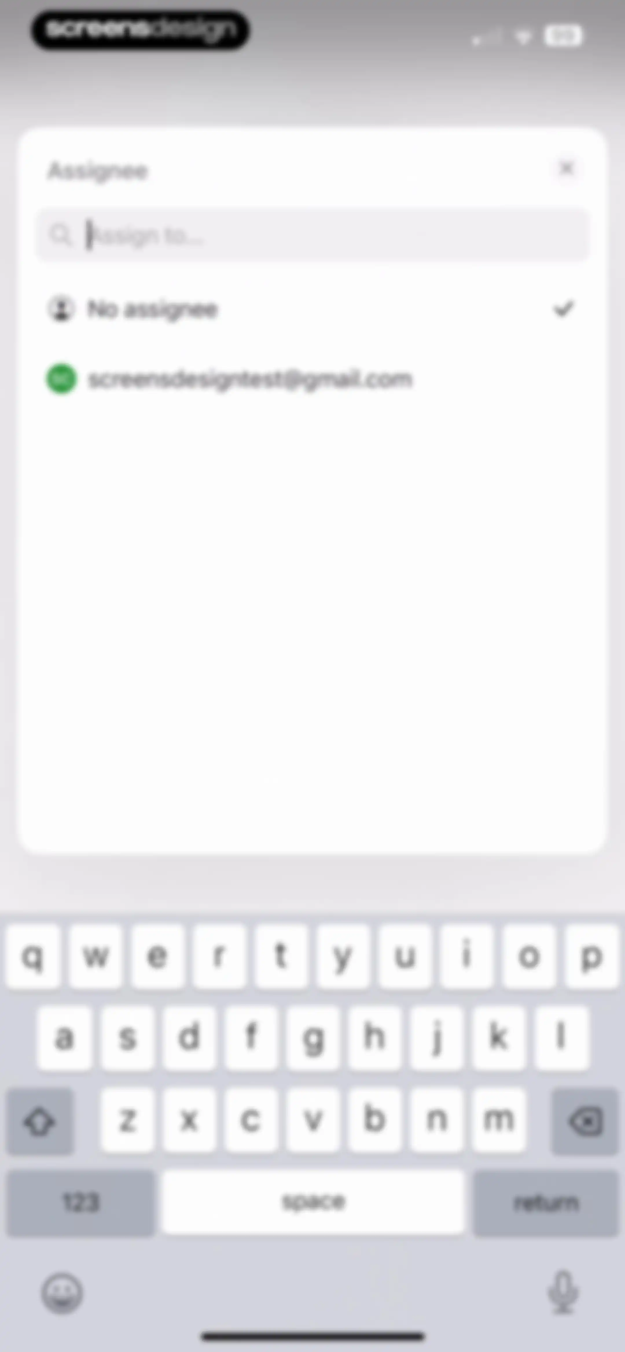 Linear Mobile screen 11