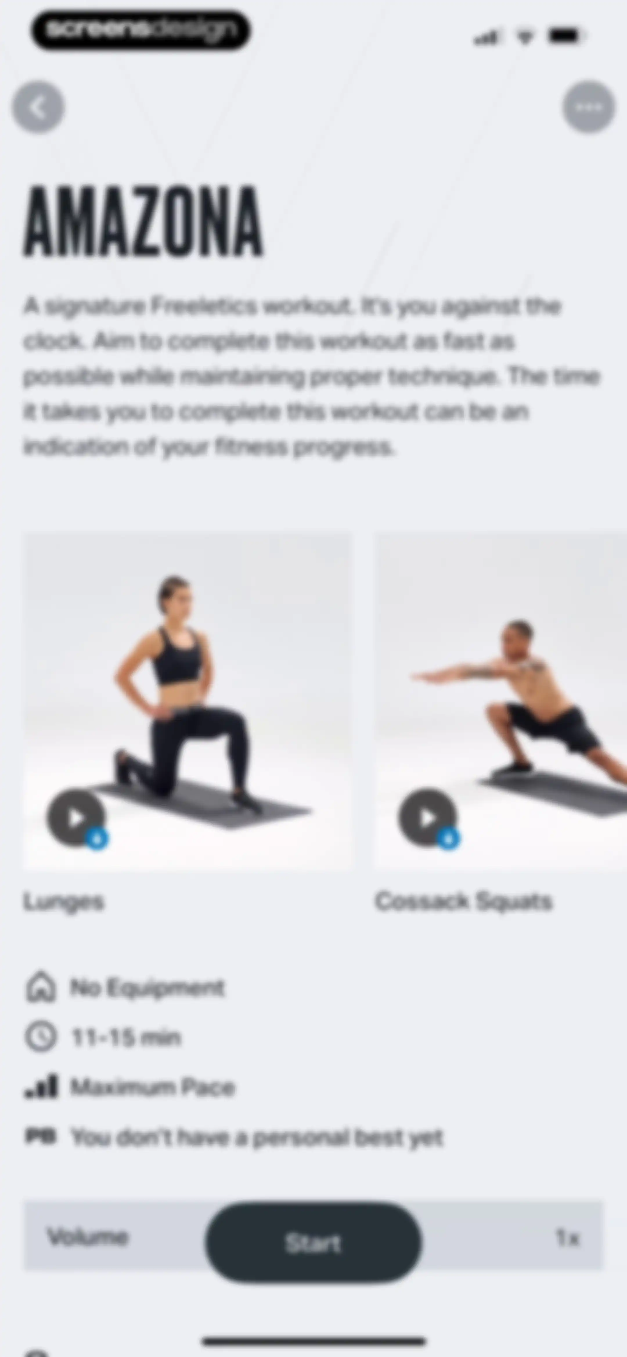 Freeletics: Workouts & Fitness screen 98
