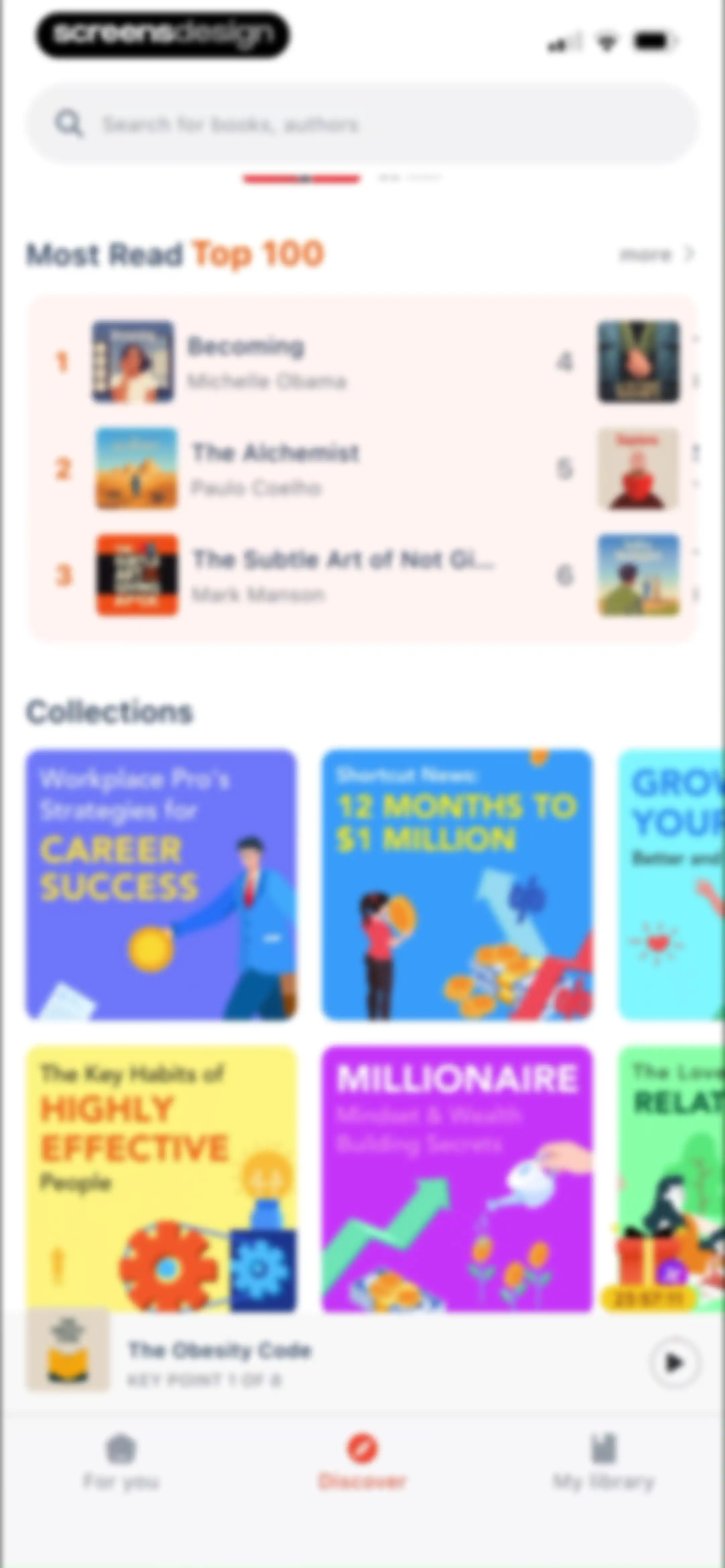 BookCast: 15-Minute Insights screen 51