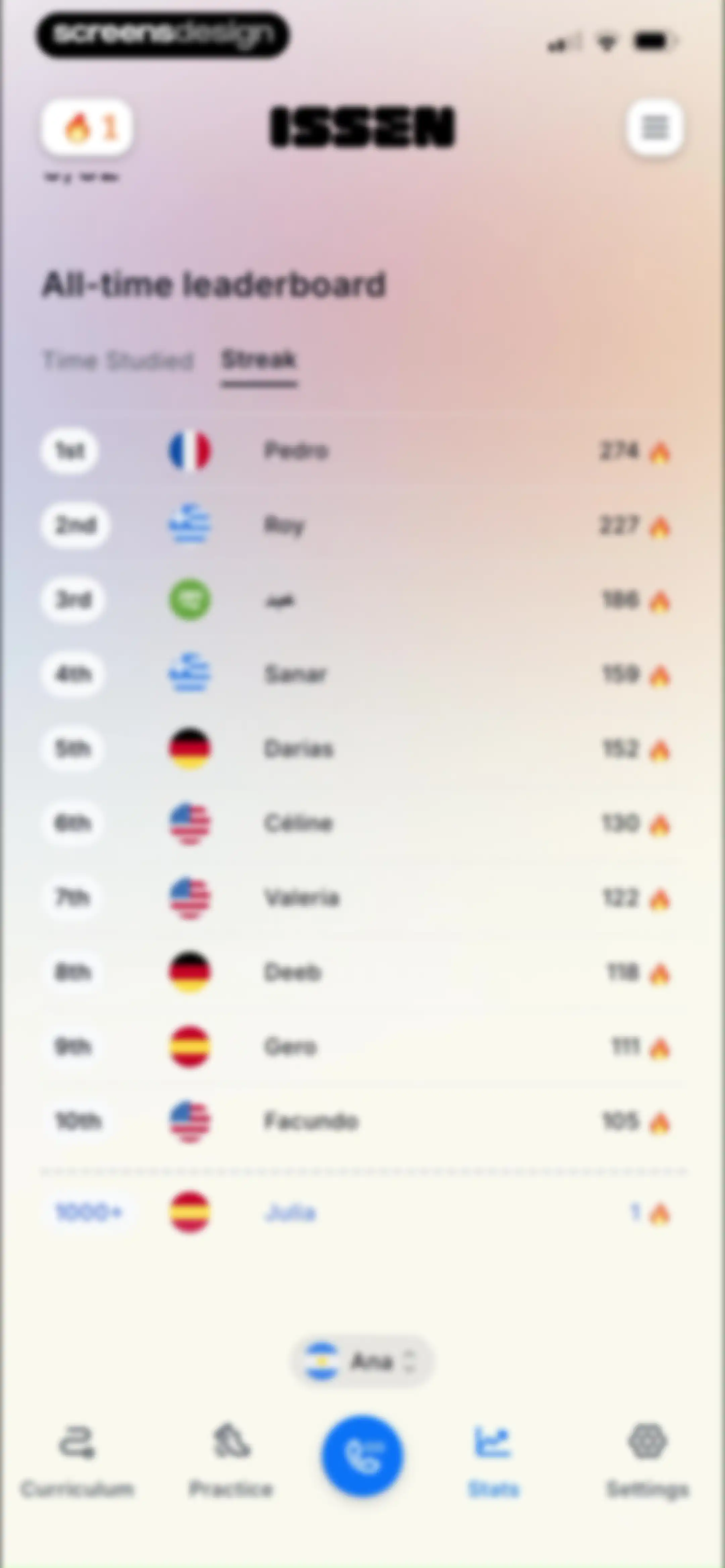 ISSEN - Voice Tutor screen 65