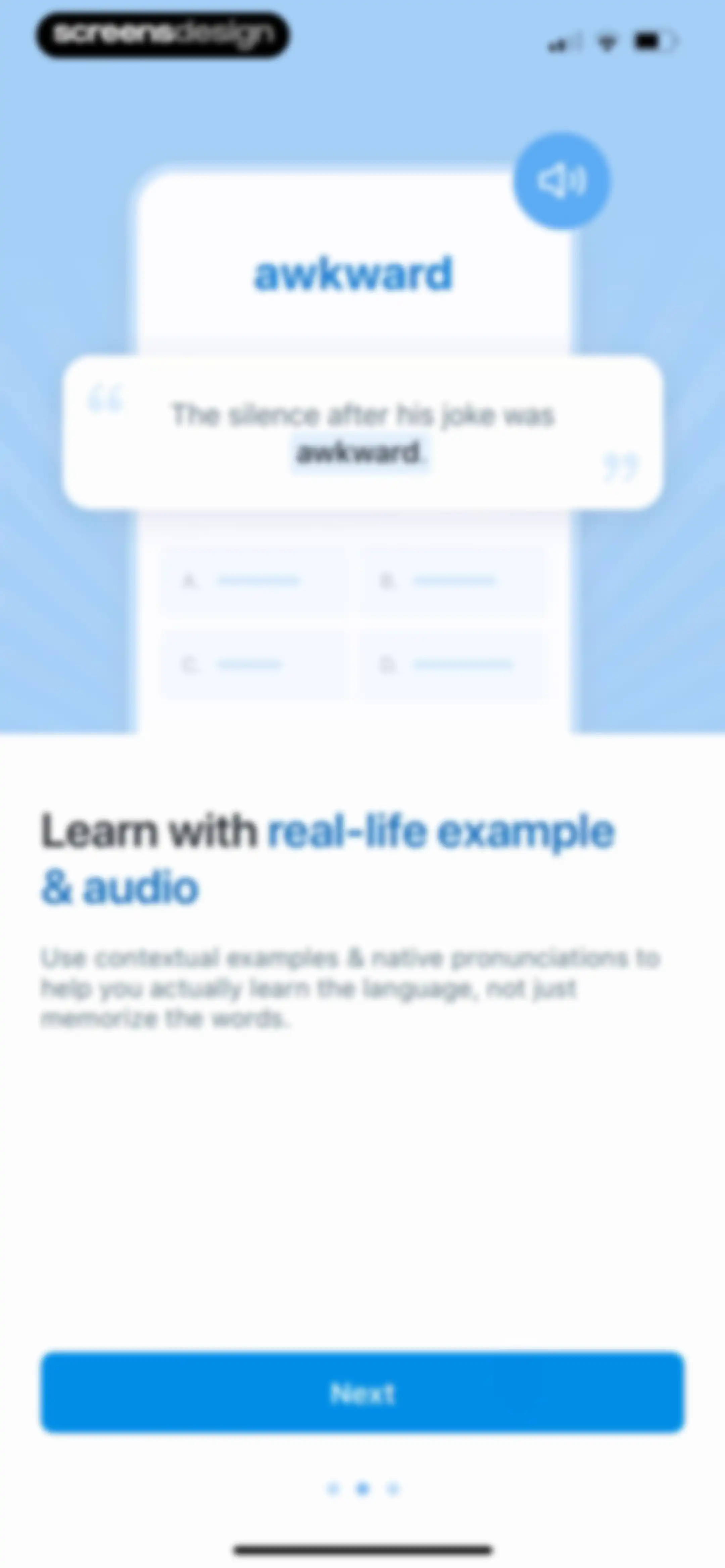 Reverso translate and learn screen 47