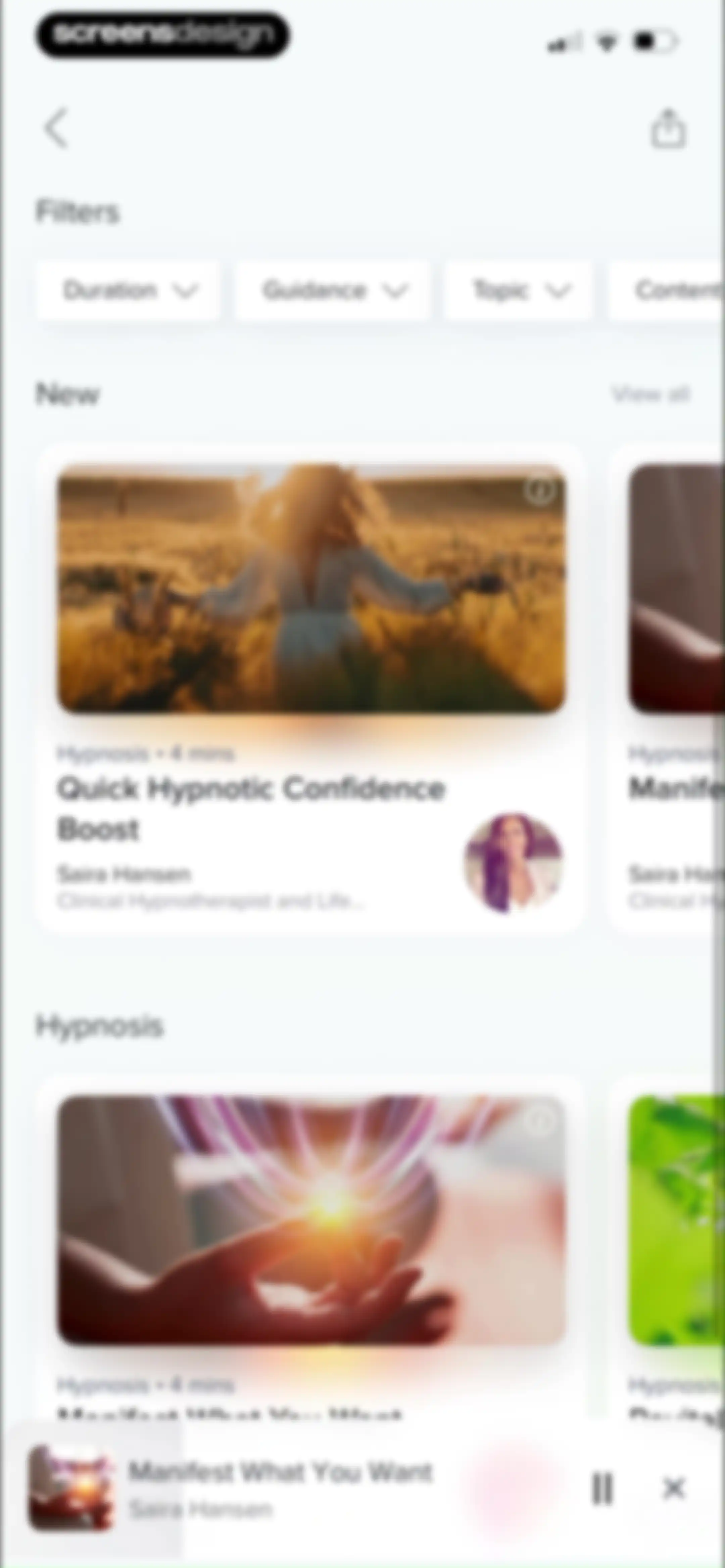 Aura: Meditation & Sleep, CBT screen 46