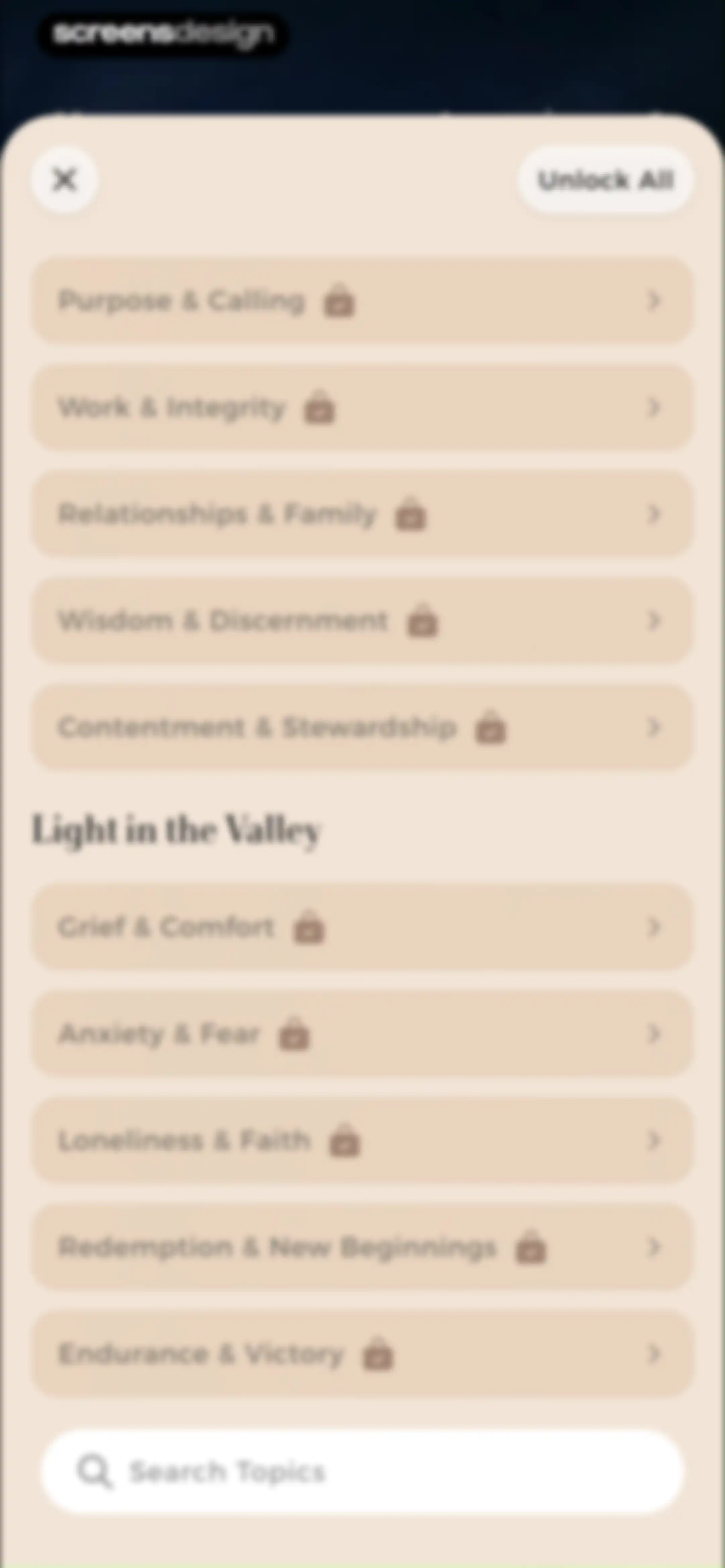 BibleCare:Verses,Prayers&Chat screen 55
