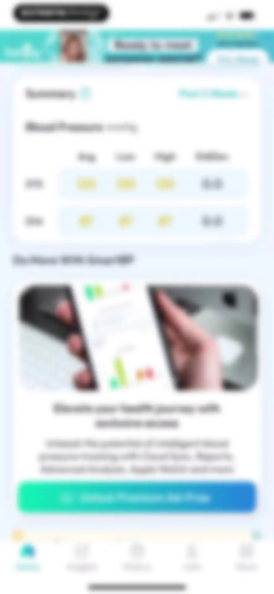 Blood Pressure Tracker SmartBP screen 67