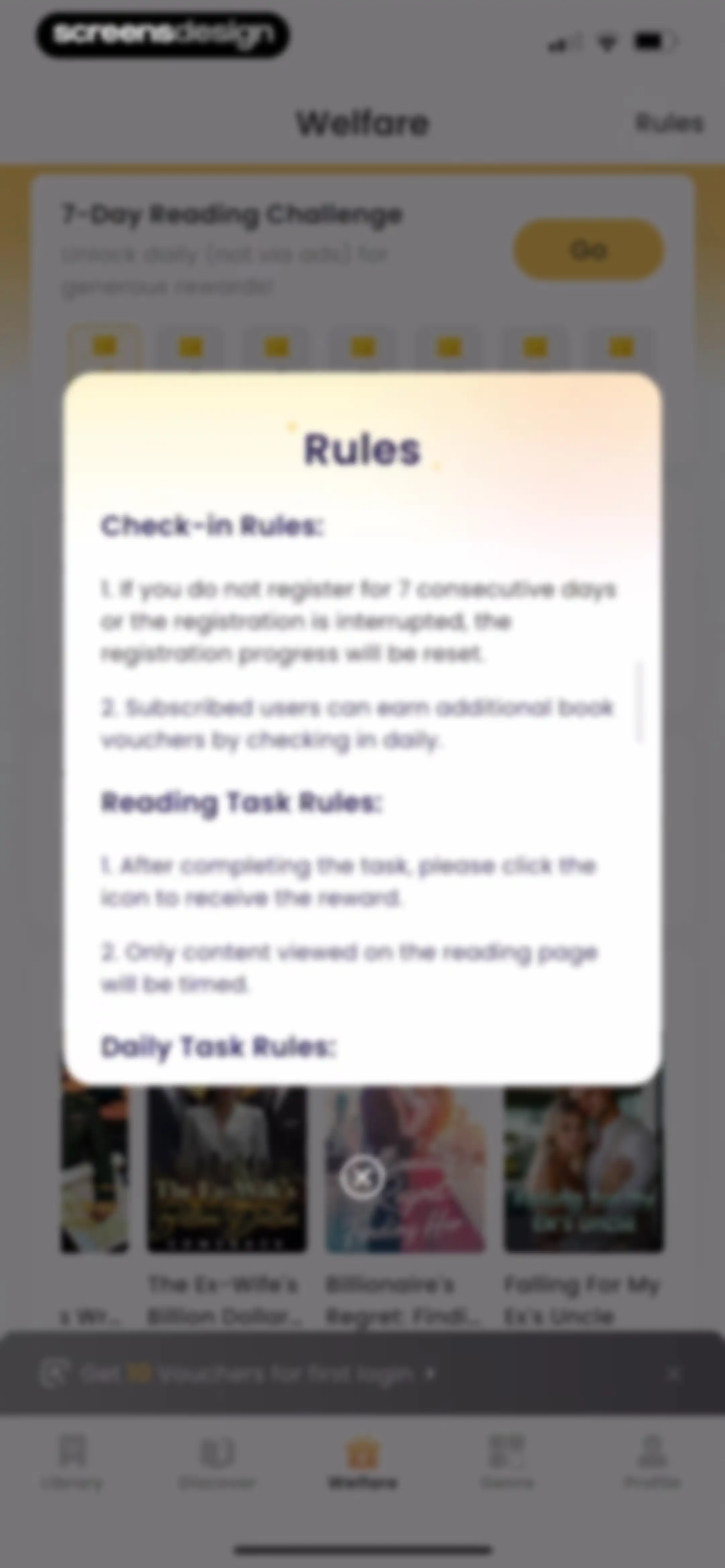 NovelOasis-Read Without Limits screen 35