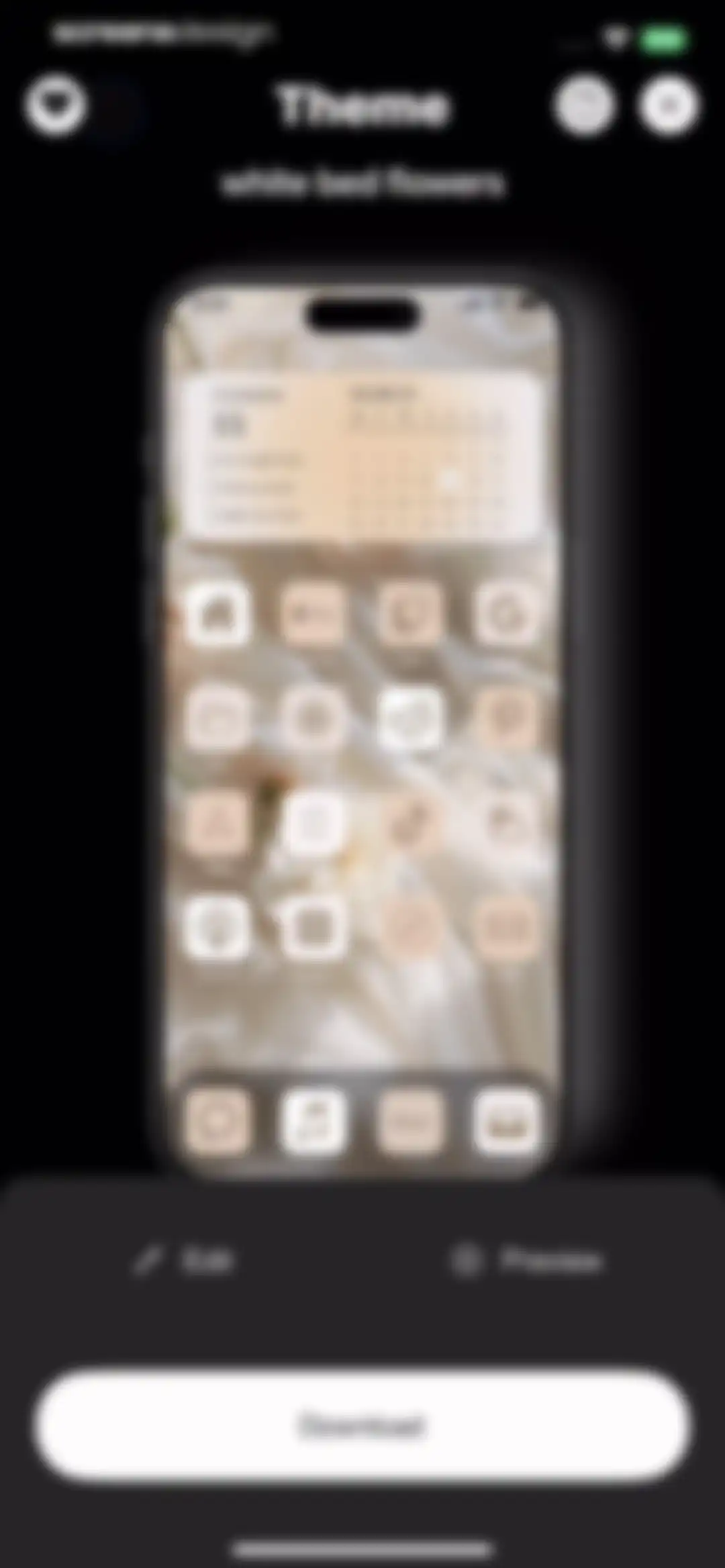 Aesthetic: App icons & Widgets screen 15