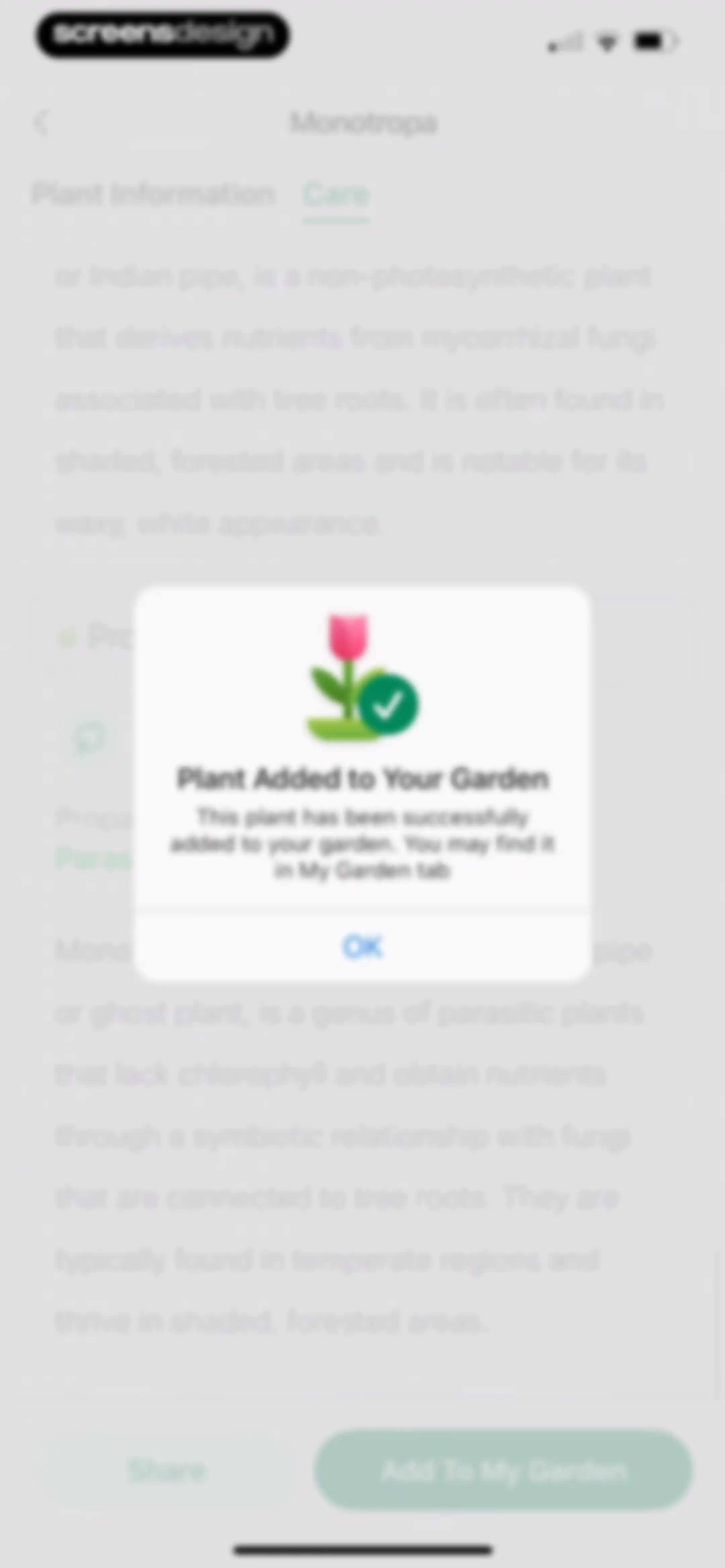 Identify My Plant Now screen 42