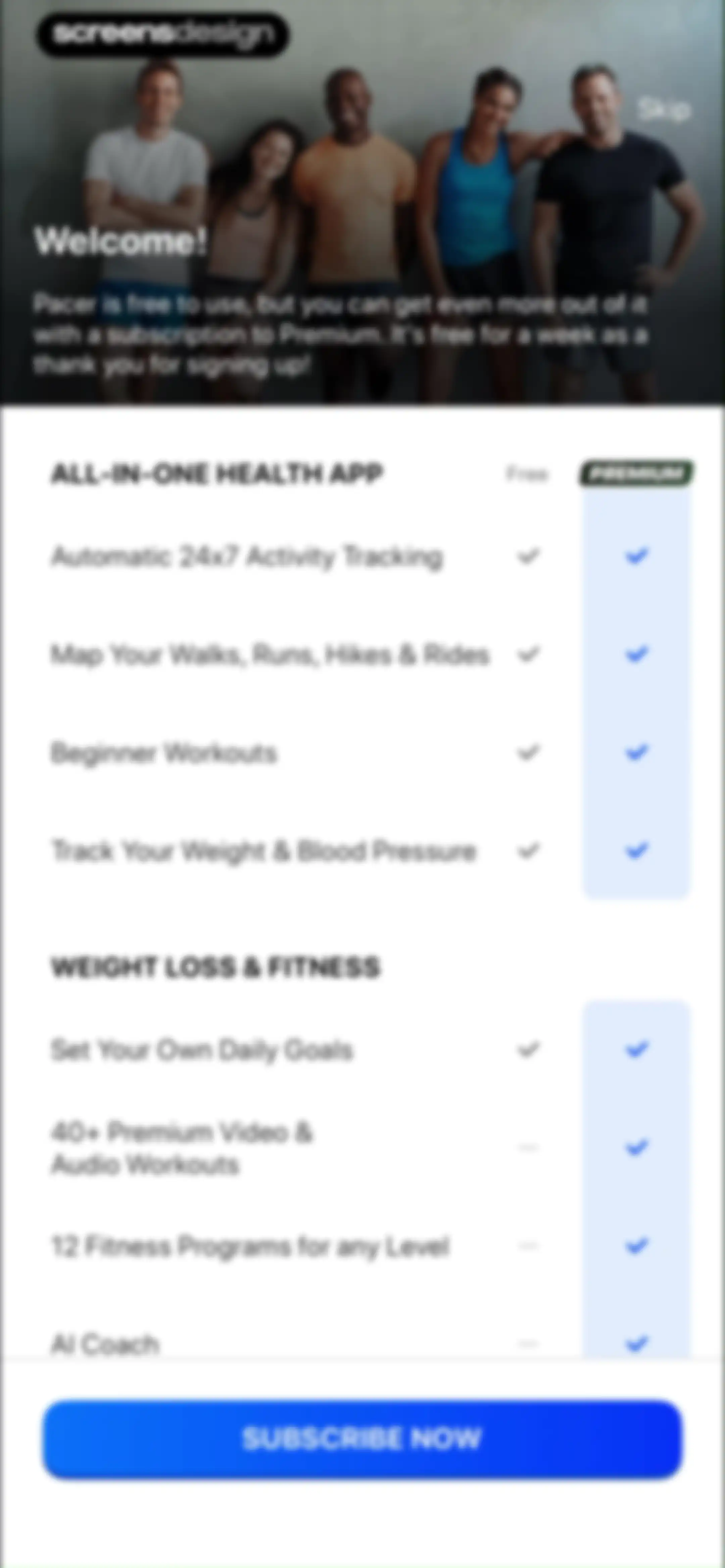 Pacer Pedometer Step Counter screen 44