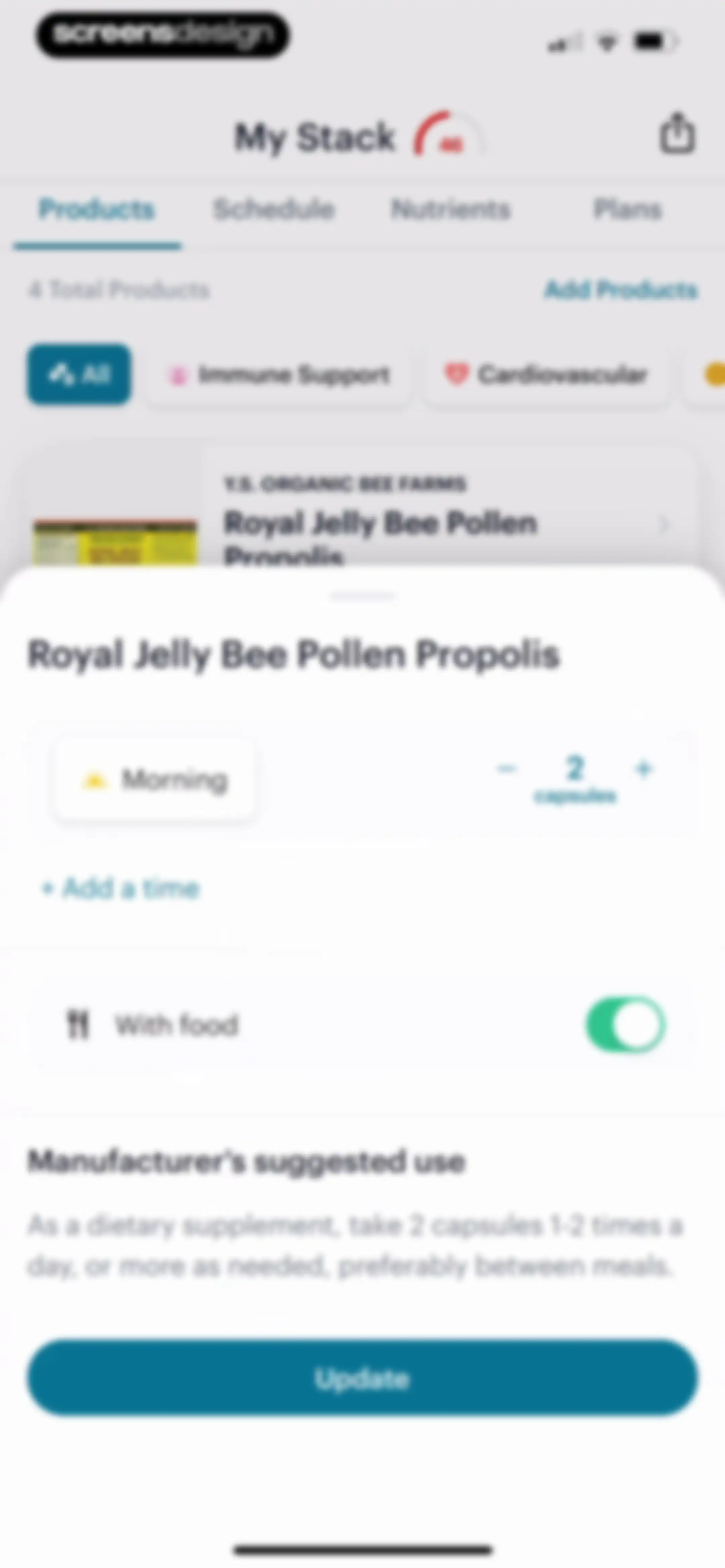 SuppCo: Supplement Scanner screen 88