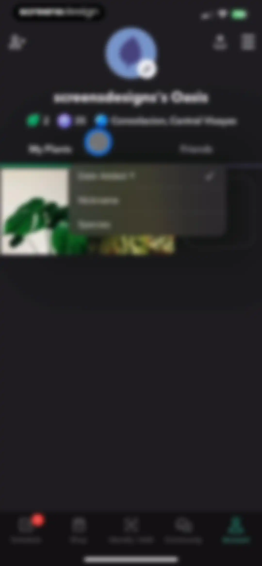 Greg: Plant Identifier & Care screen 64