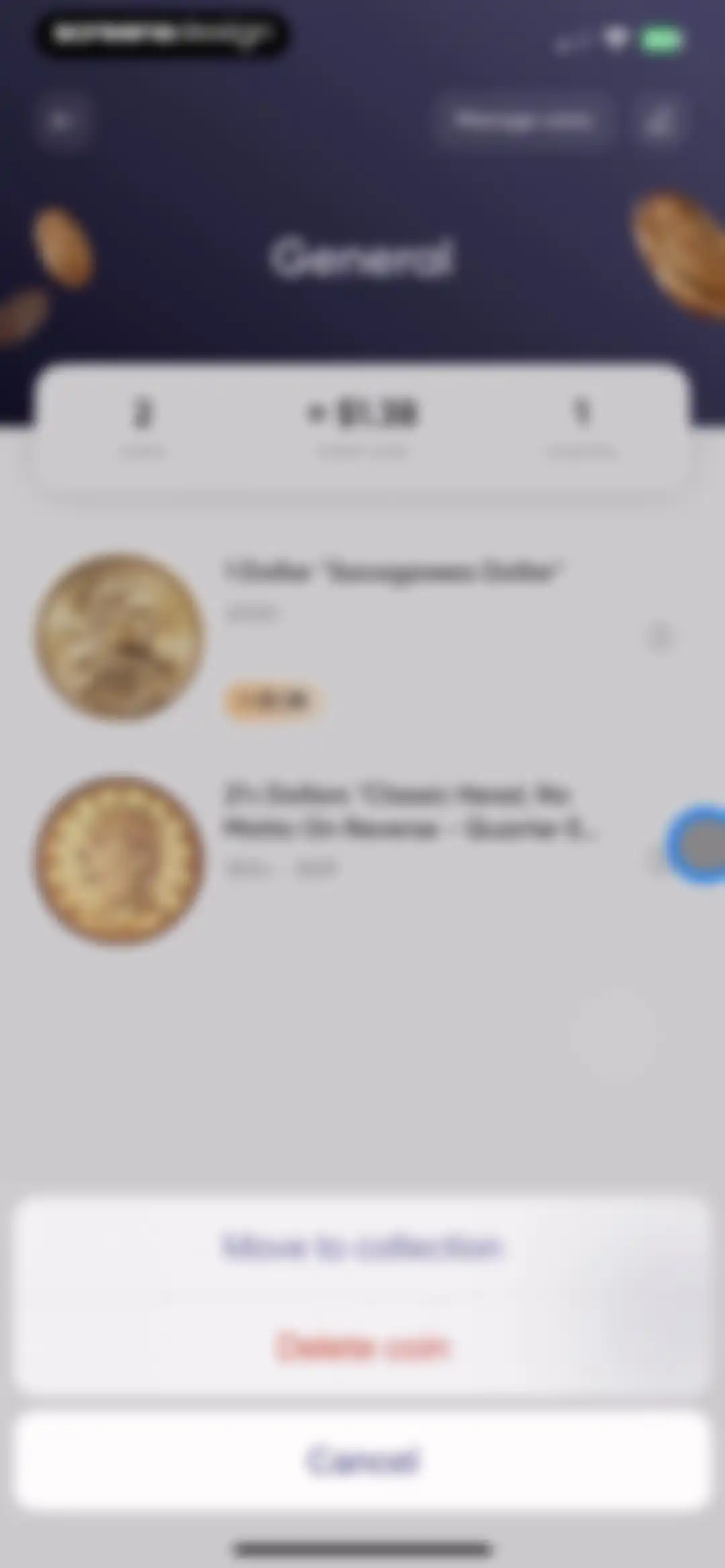 Coin Identifier - CoinScan screen 57