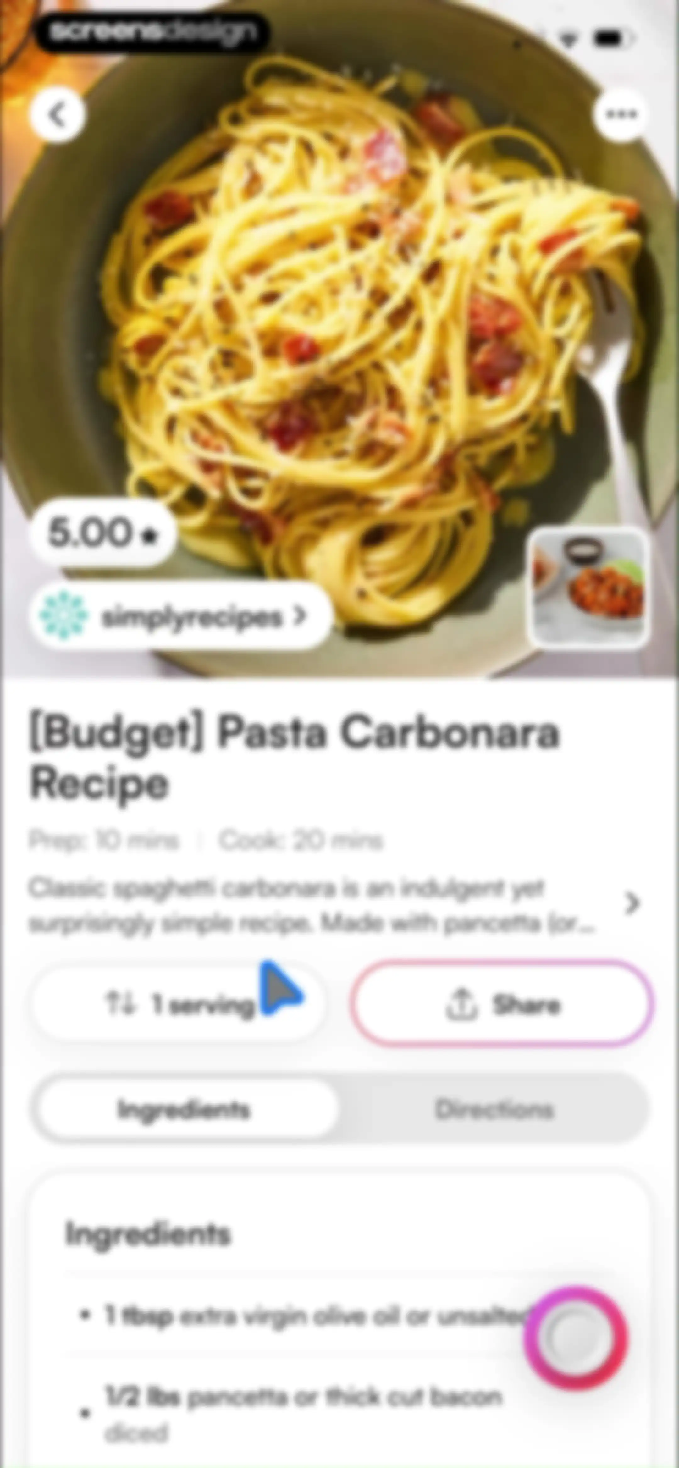 Osta: Save & Share Recipes screen 115