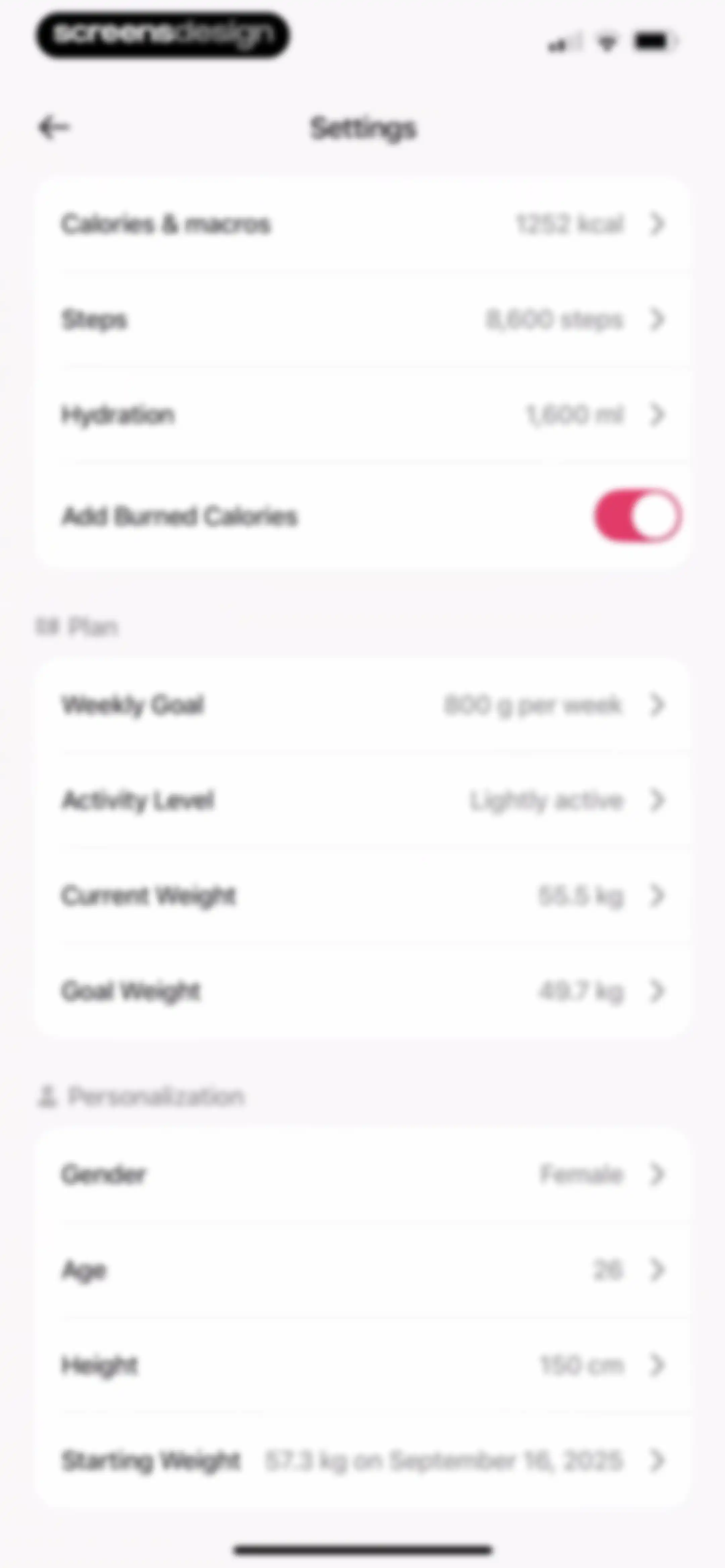 Welmi - Calorie Counter & Diet screen 92