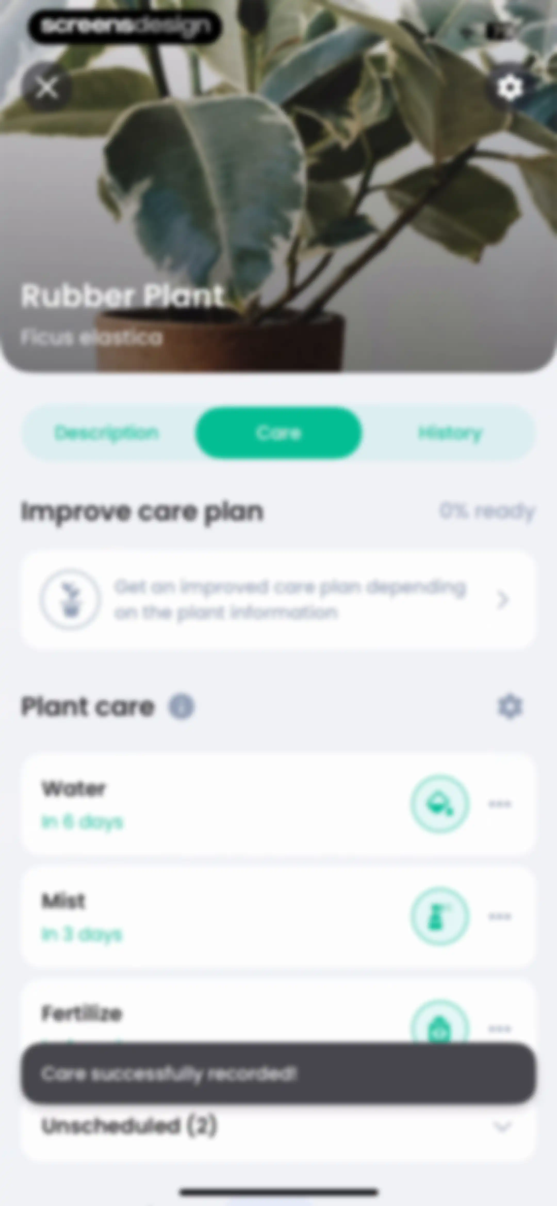 PlantIn: Plant Identifier・Care screen 152
