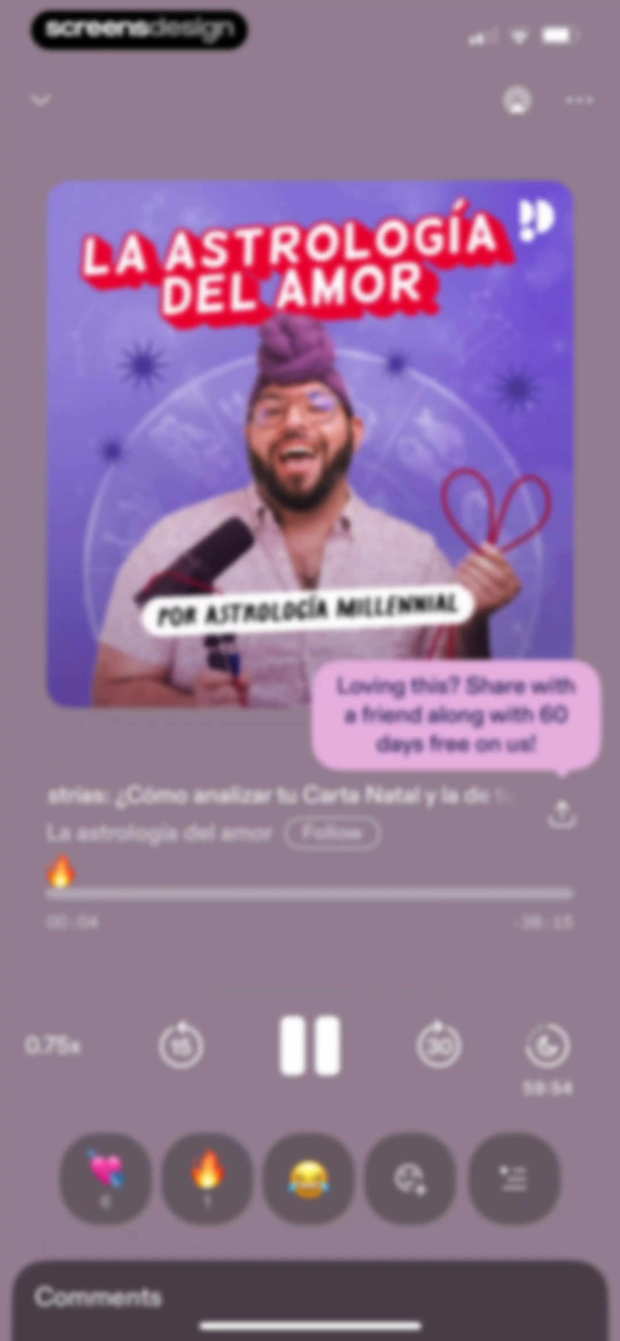 Podimo: Podcasts & audiobooks screen 52