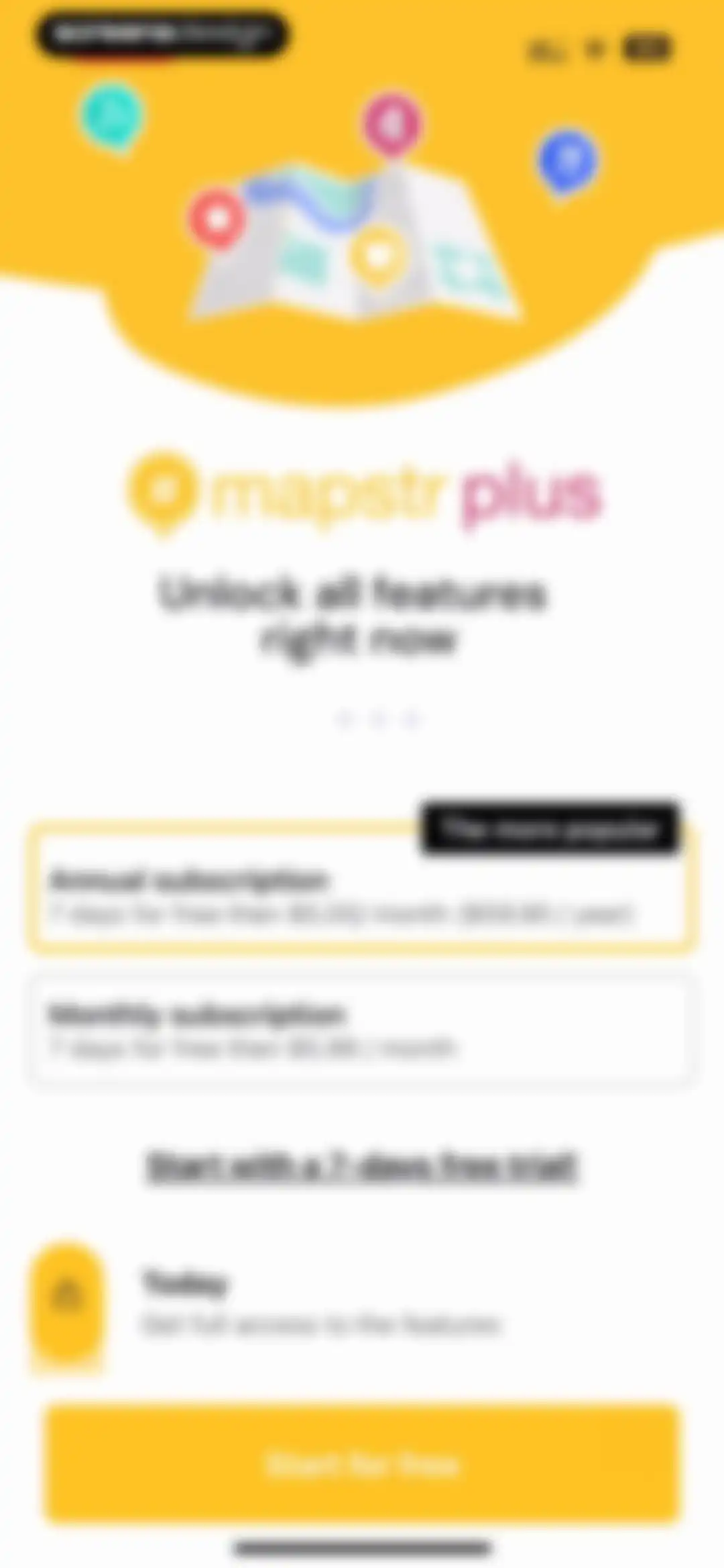 Mapstr – Save & Follow Places screen 18