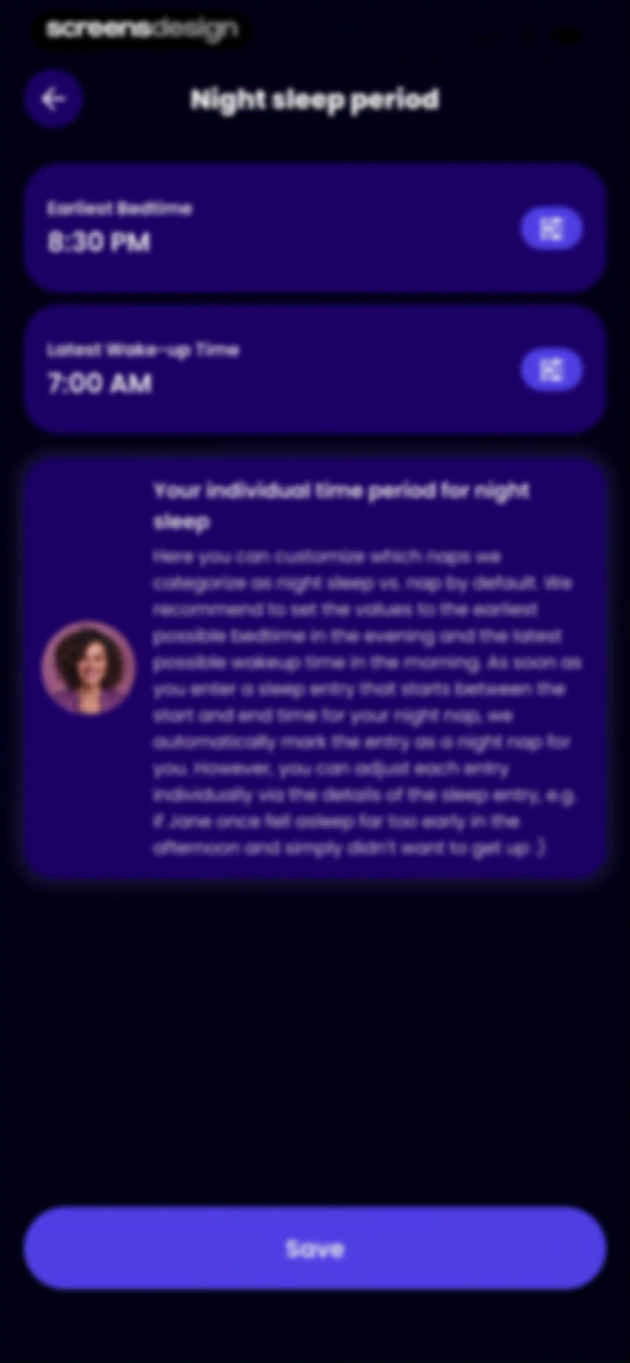 Happy Baby - Sleep & Tracker screen 102