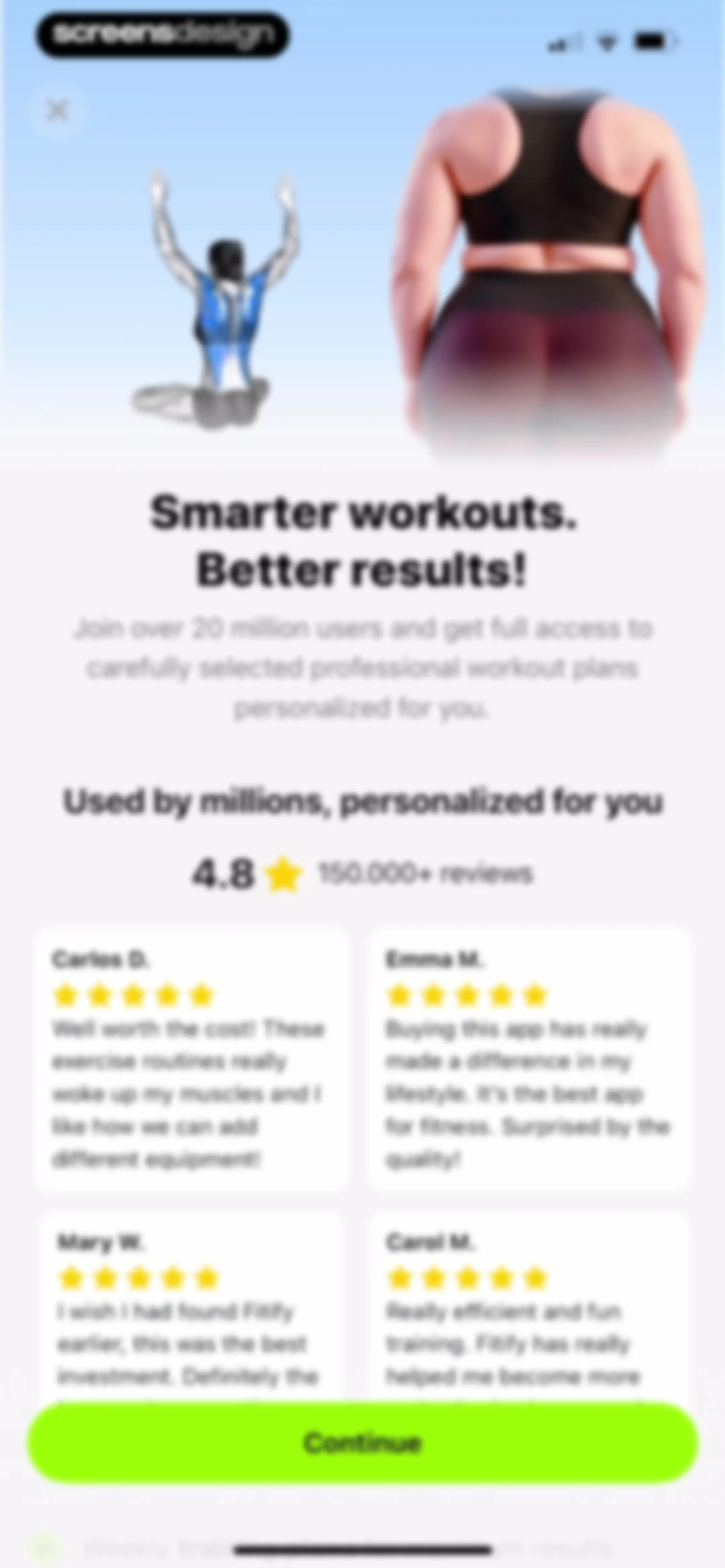 Fitify: Home Workout, AI Coach screen 70