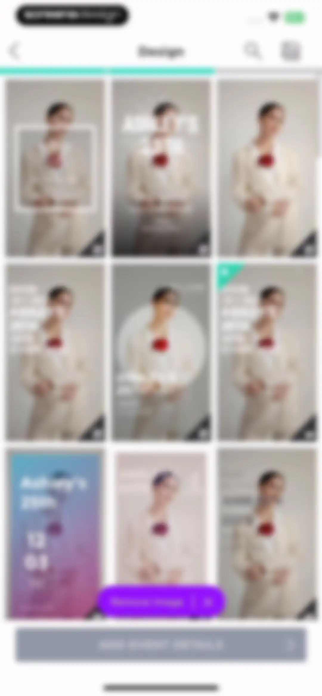 Zazzle Events screen 19
