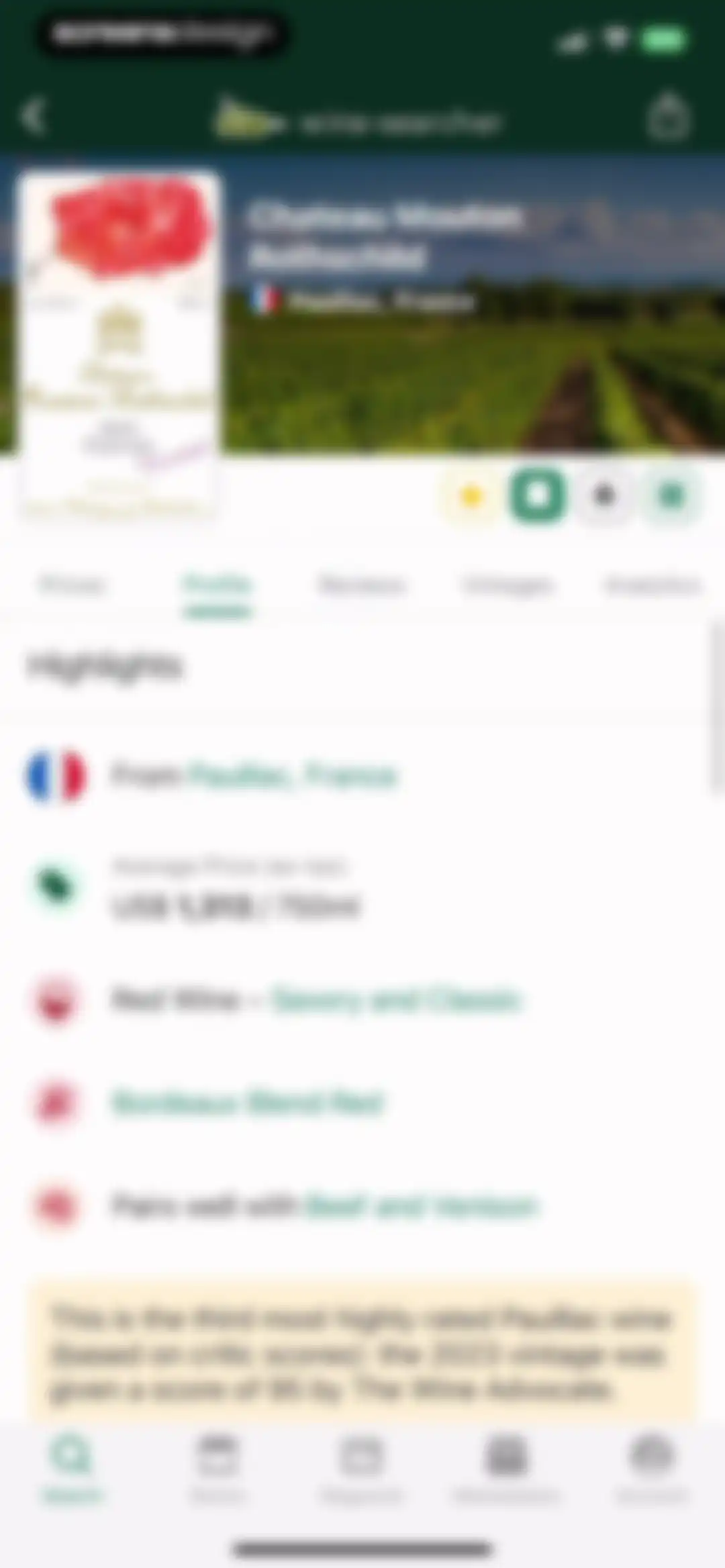 Wine-Searcher screen 14