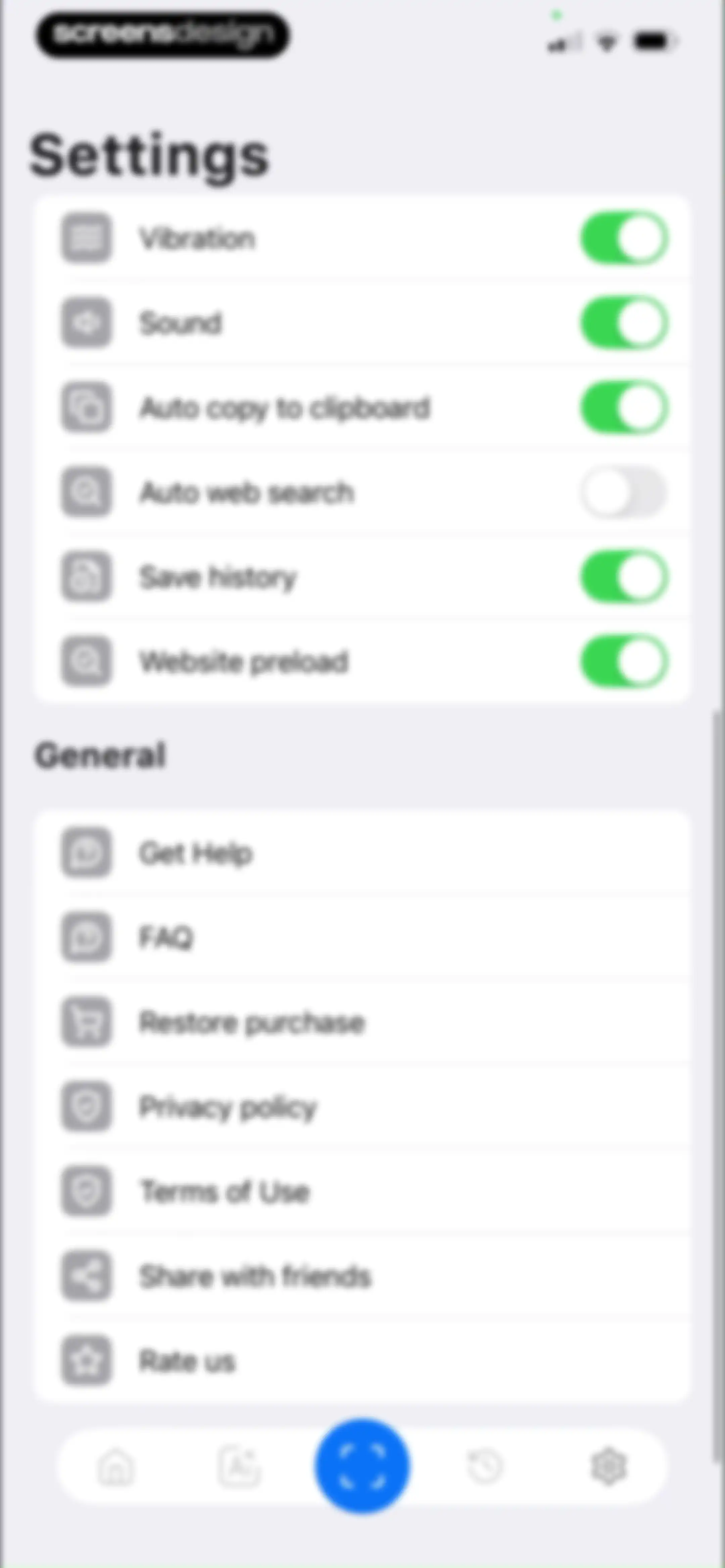 QR Code Scanner & AI Generator screen 77