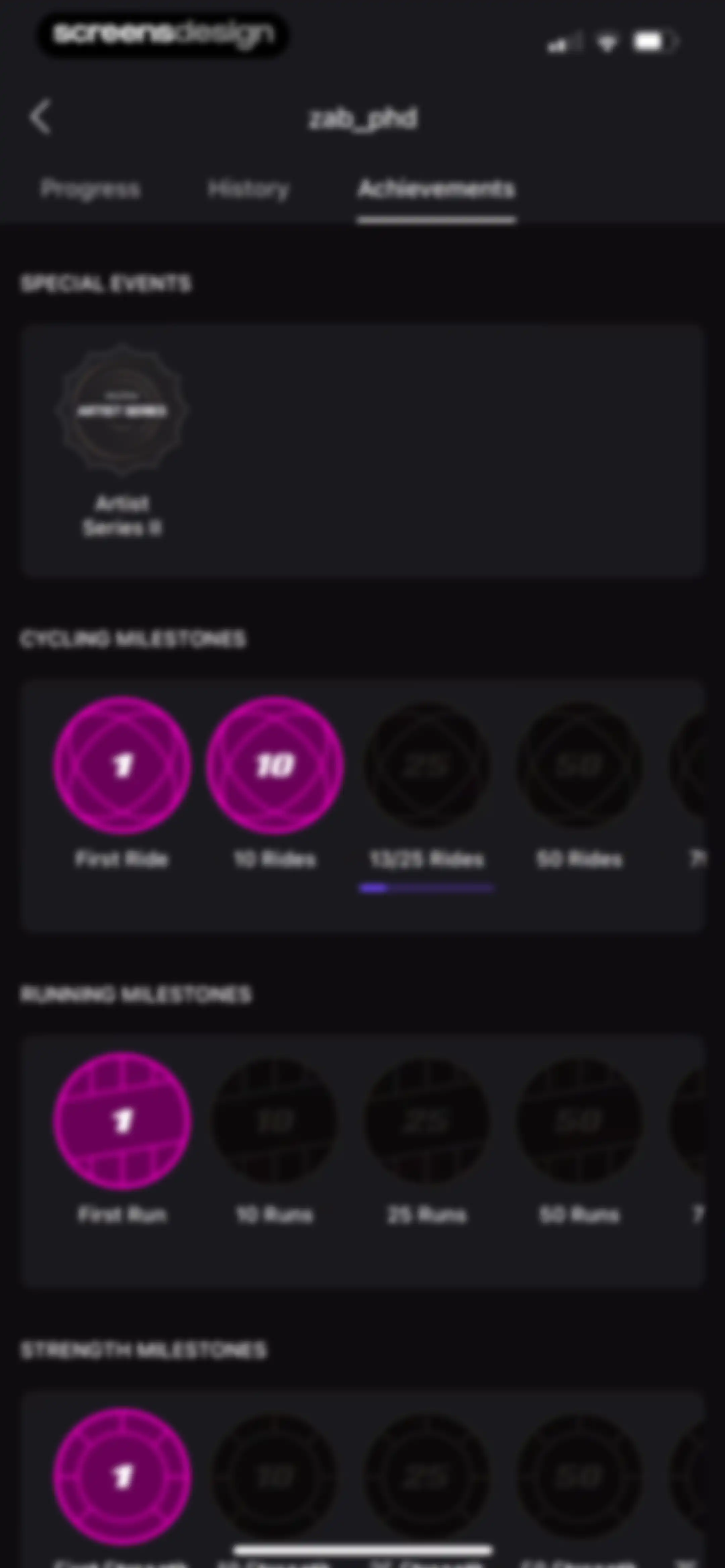 Peloton: Fitness & Workouts screen 180