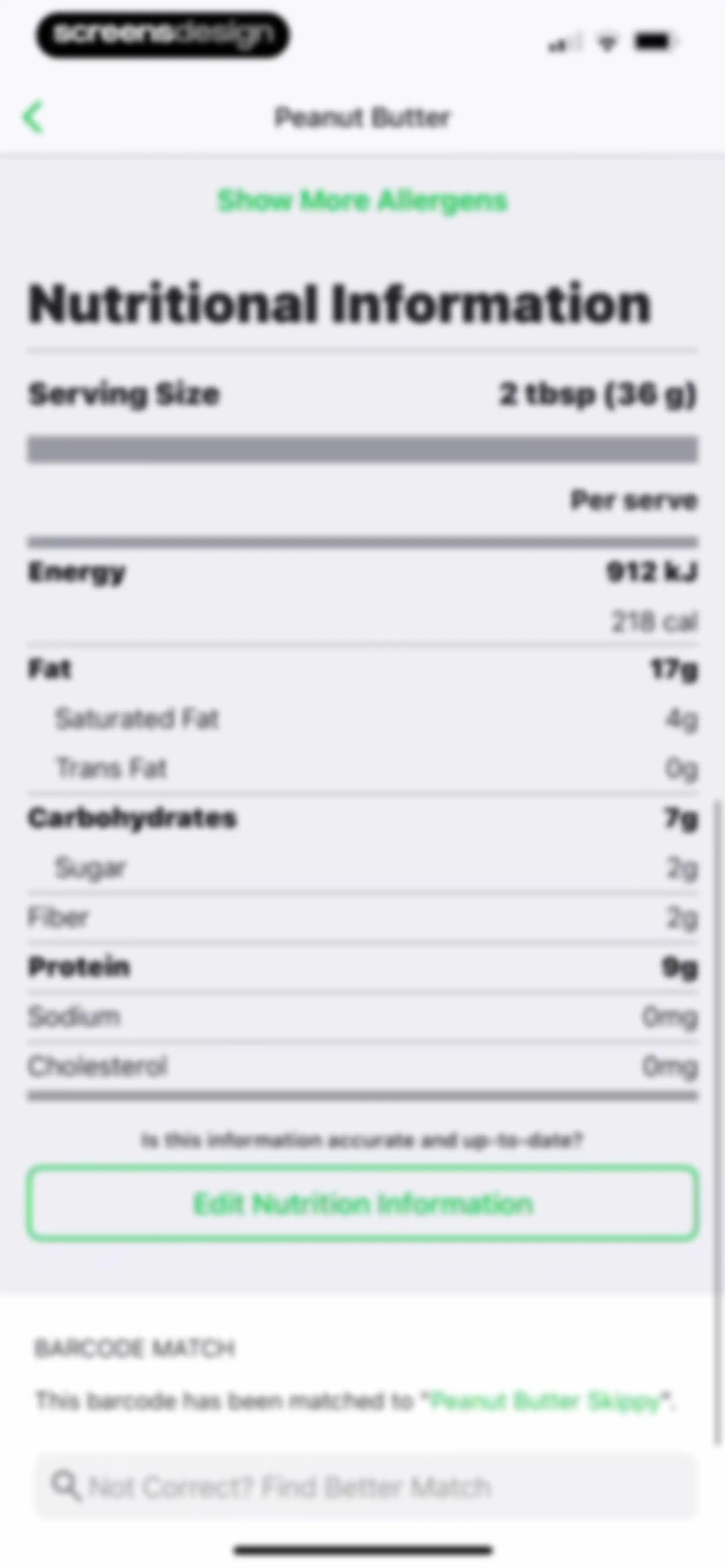 Calorie Counter by fatsecret screen 134