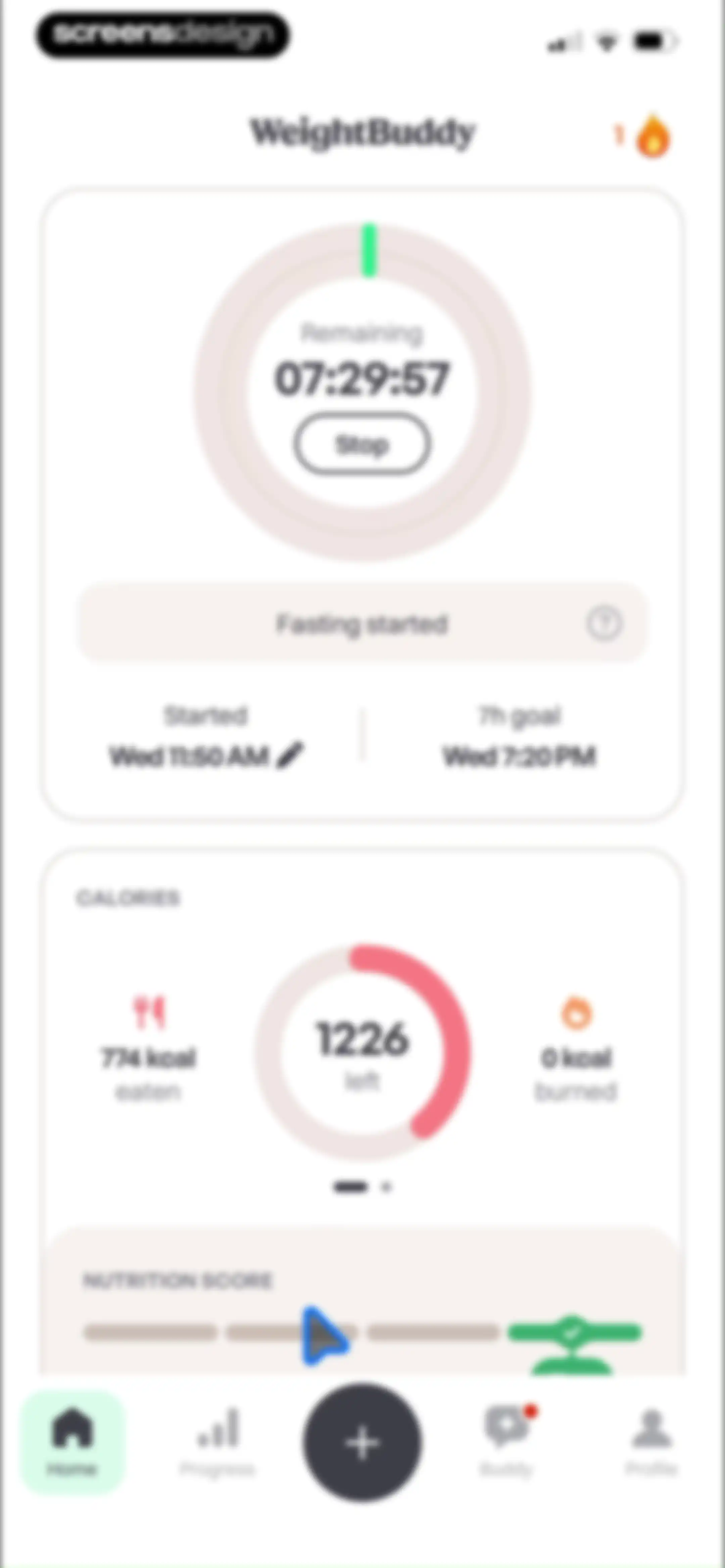 WeightBuddy: Calorie Tracker screen 79