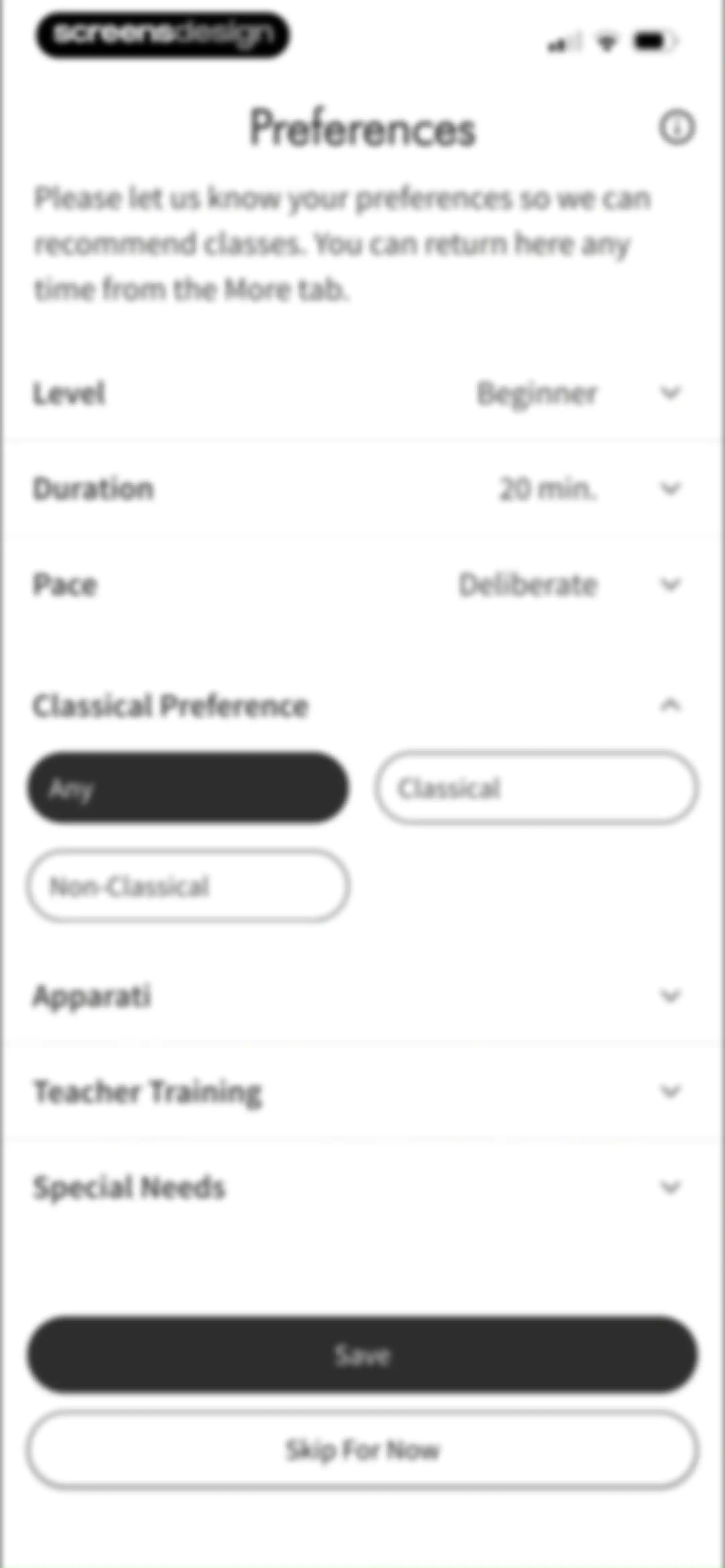 Pilates Anytime | Workouts screen 12