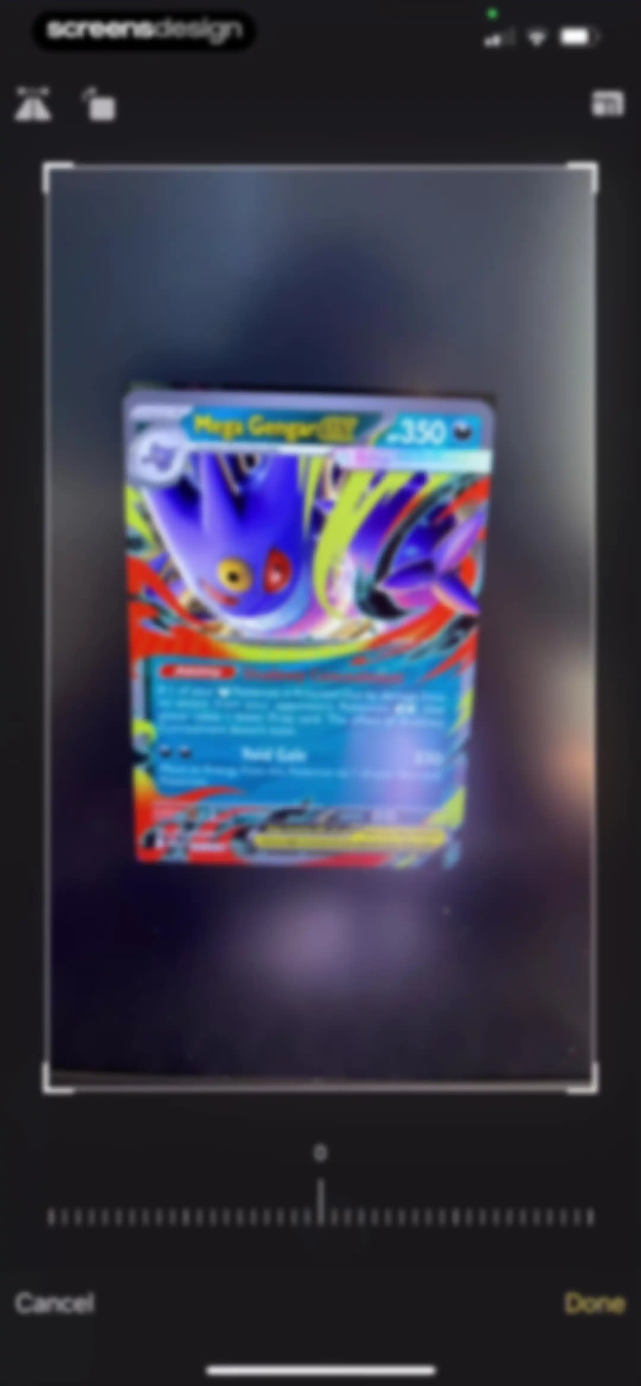 TCG Card Identifier Value screen 15