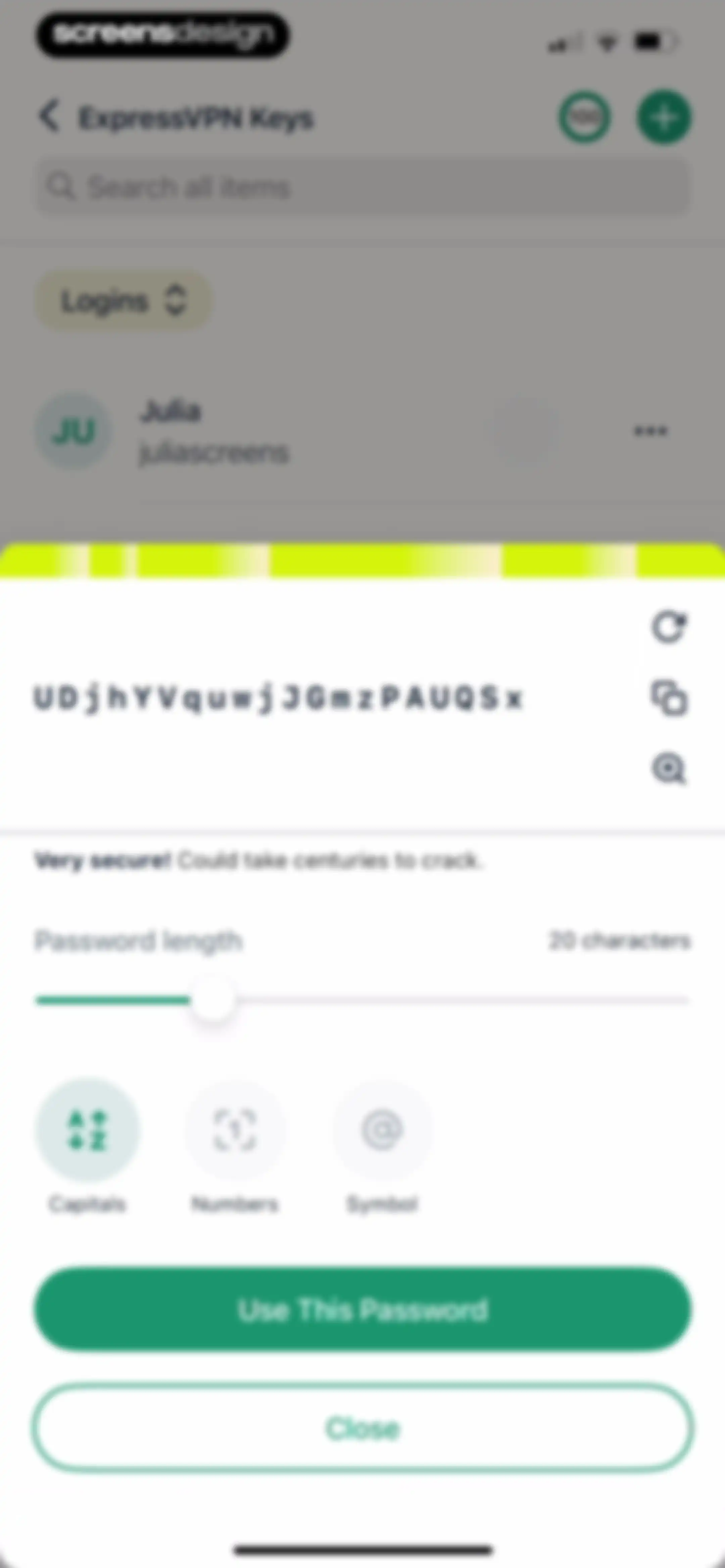 ExpressVPN · Secure & Fast VPN screen 65