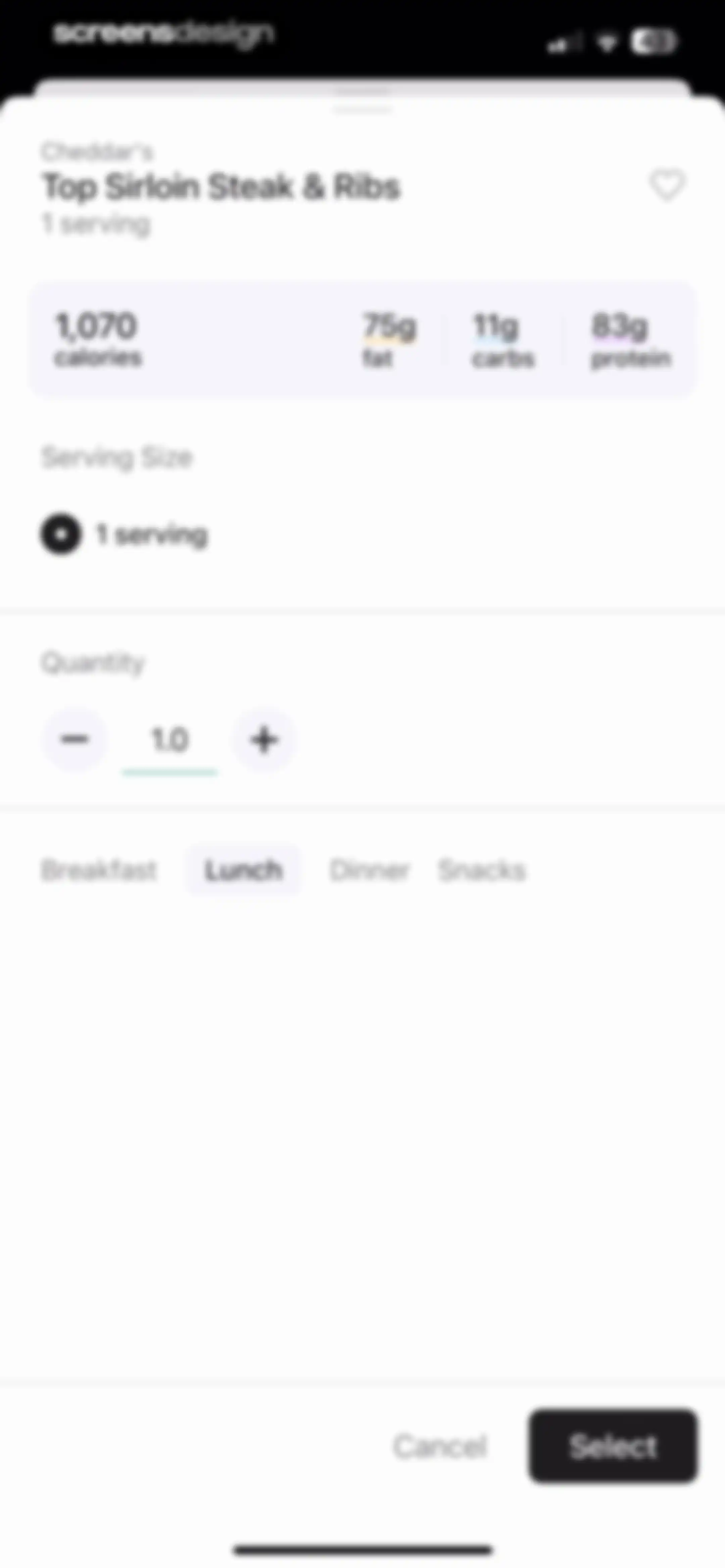 Diet & Food Tracker: EatWell screen 44
