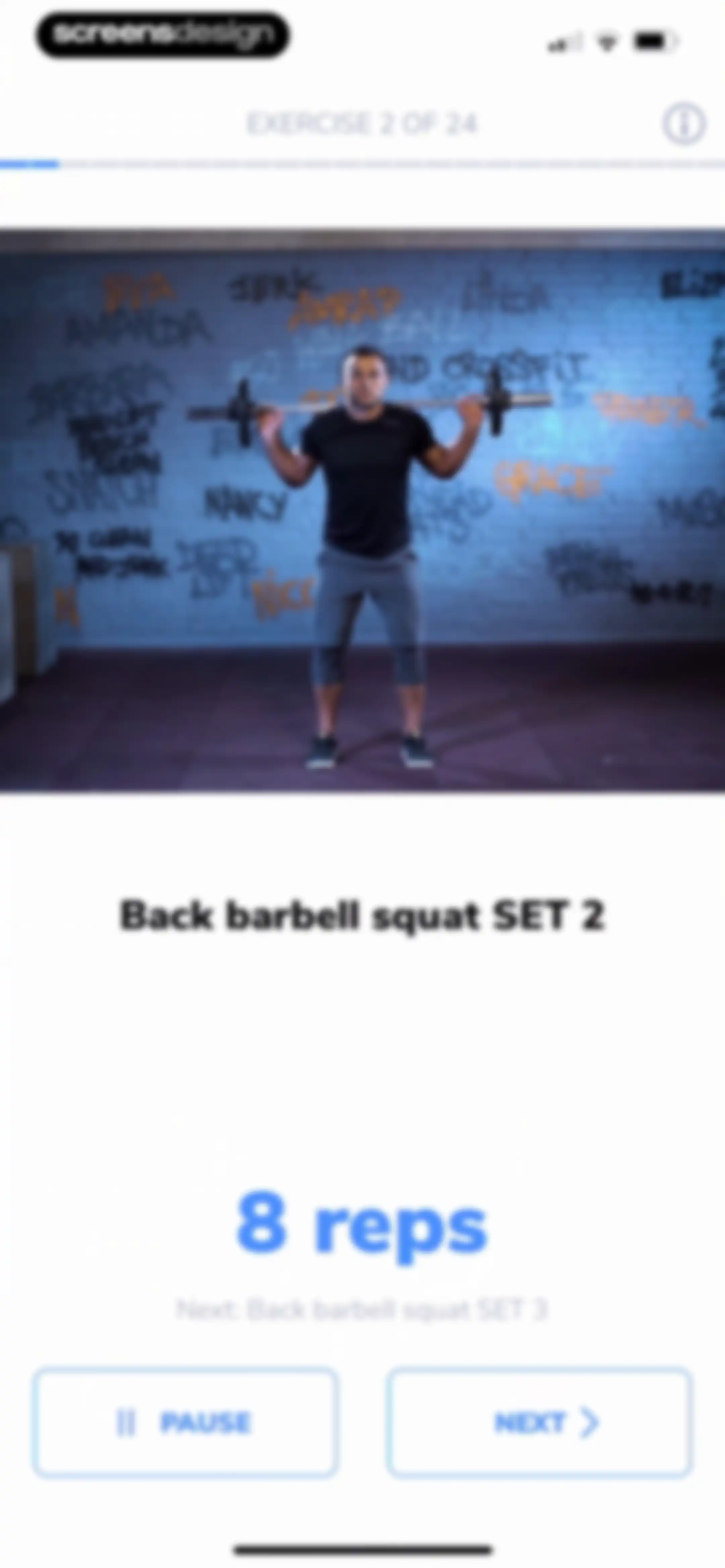 Workouts For Men: Gym & Home screen 53