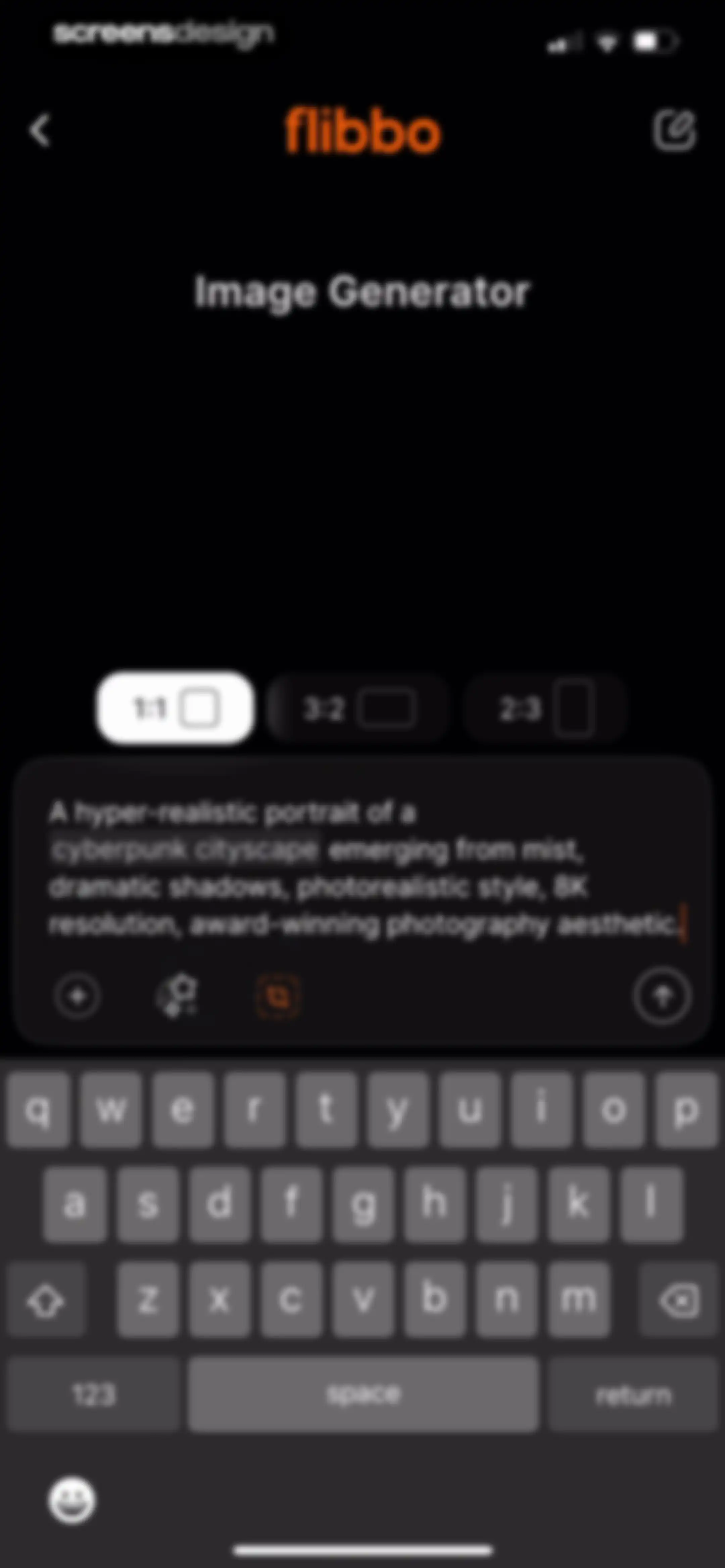 Flibbo - AI Video Image Music screen 81
