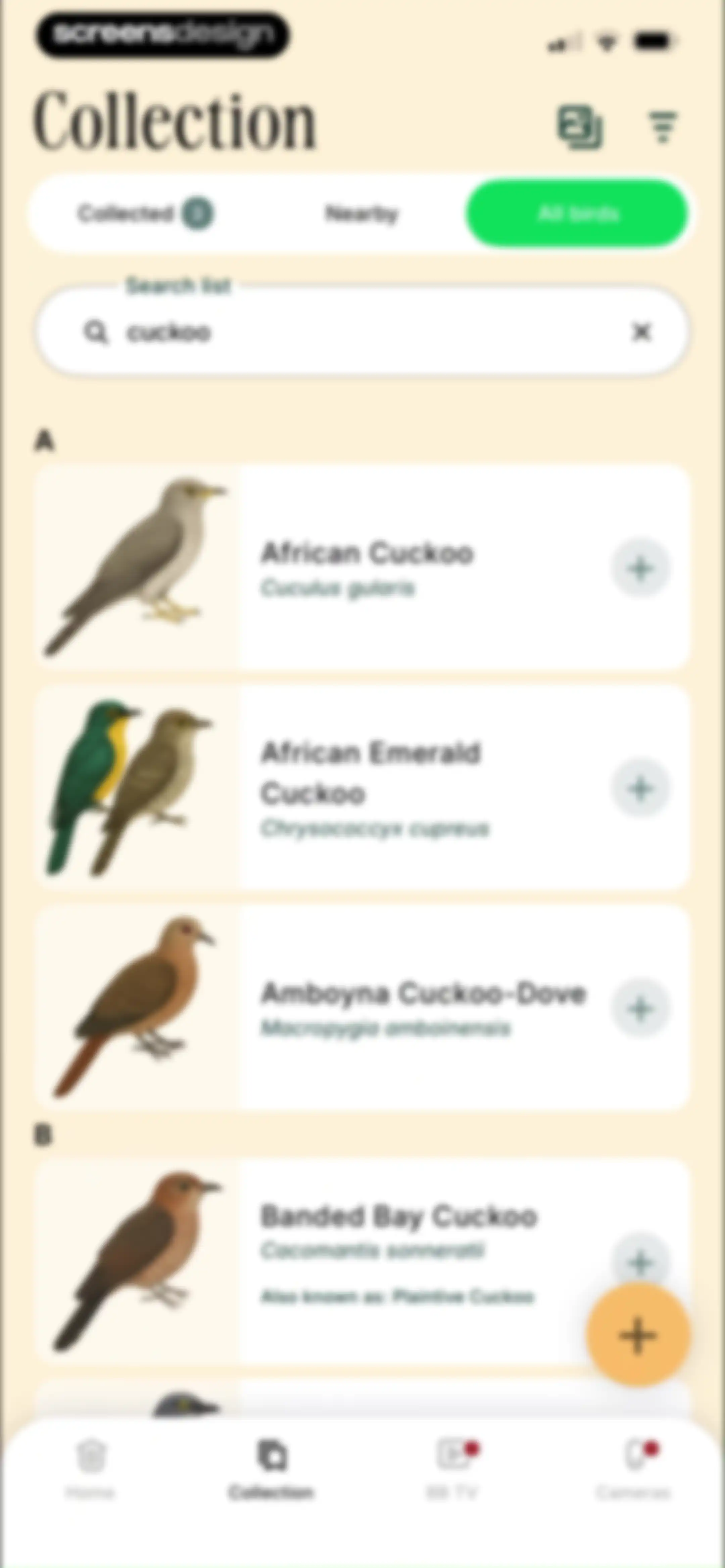 Birdbuddy: ID & Collect Birds screen 87